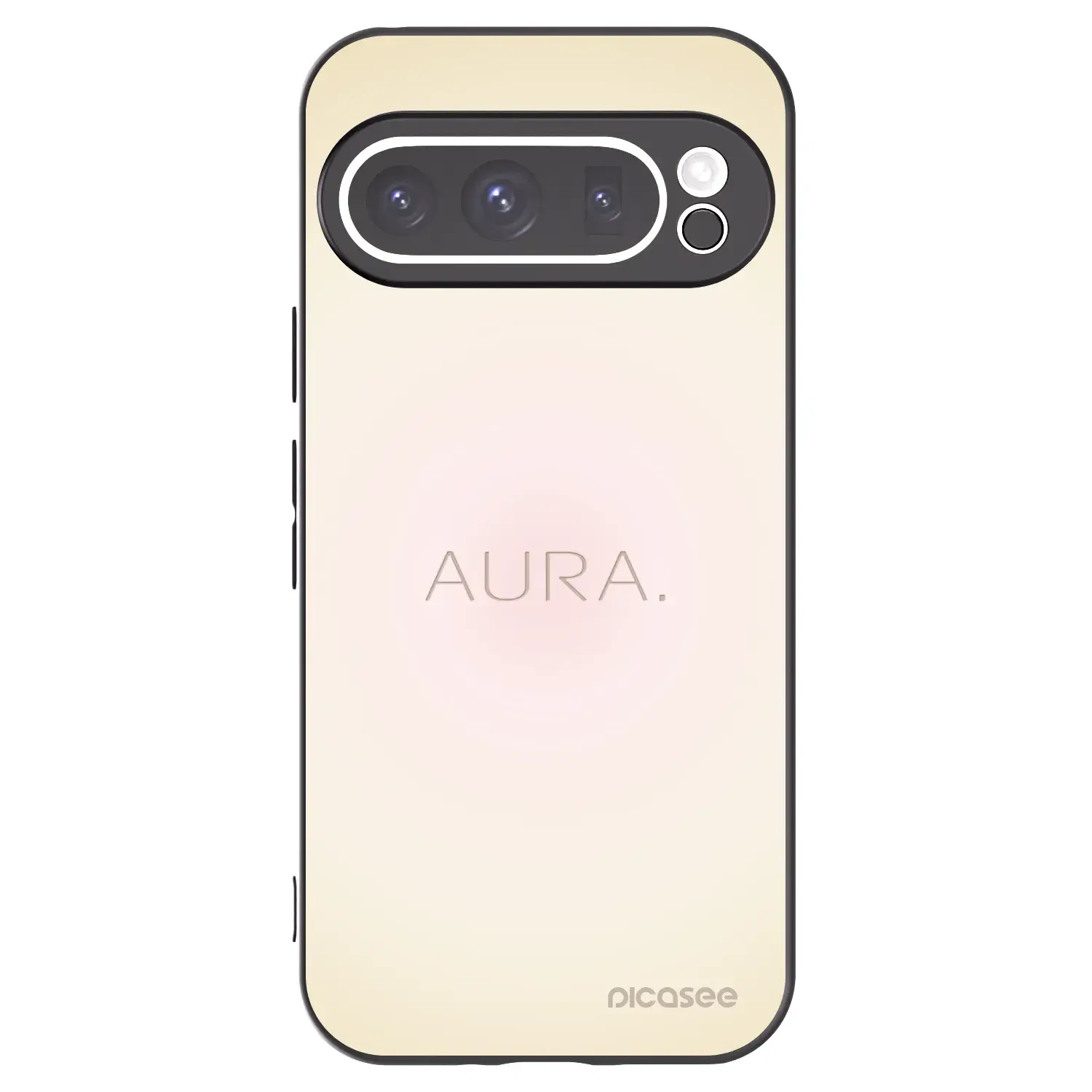 Silikonový černý obal pro Google Pixel 9 Pro XL - Aura