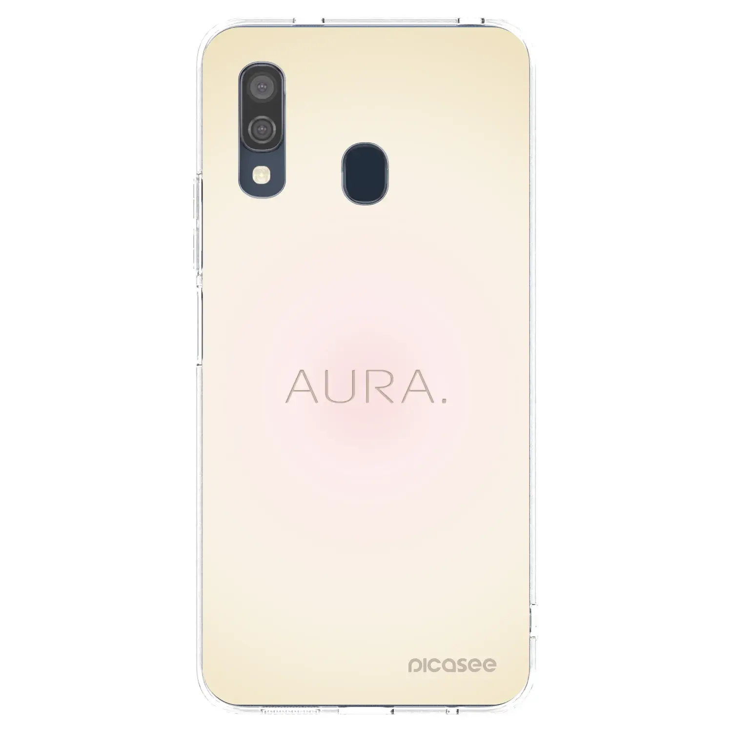 Silikonový průhledný obal pro Samsung Galaxy A40 A405F - Aura
