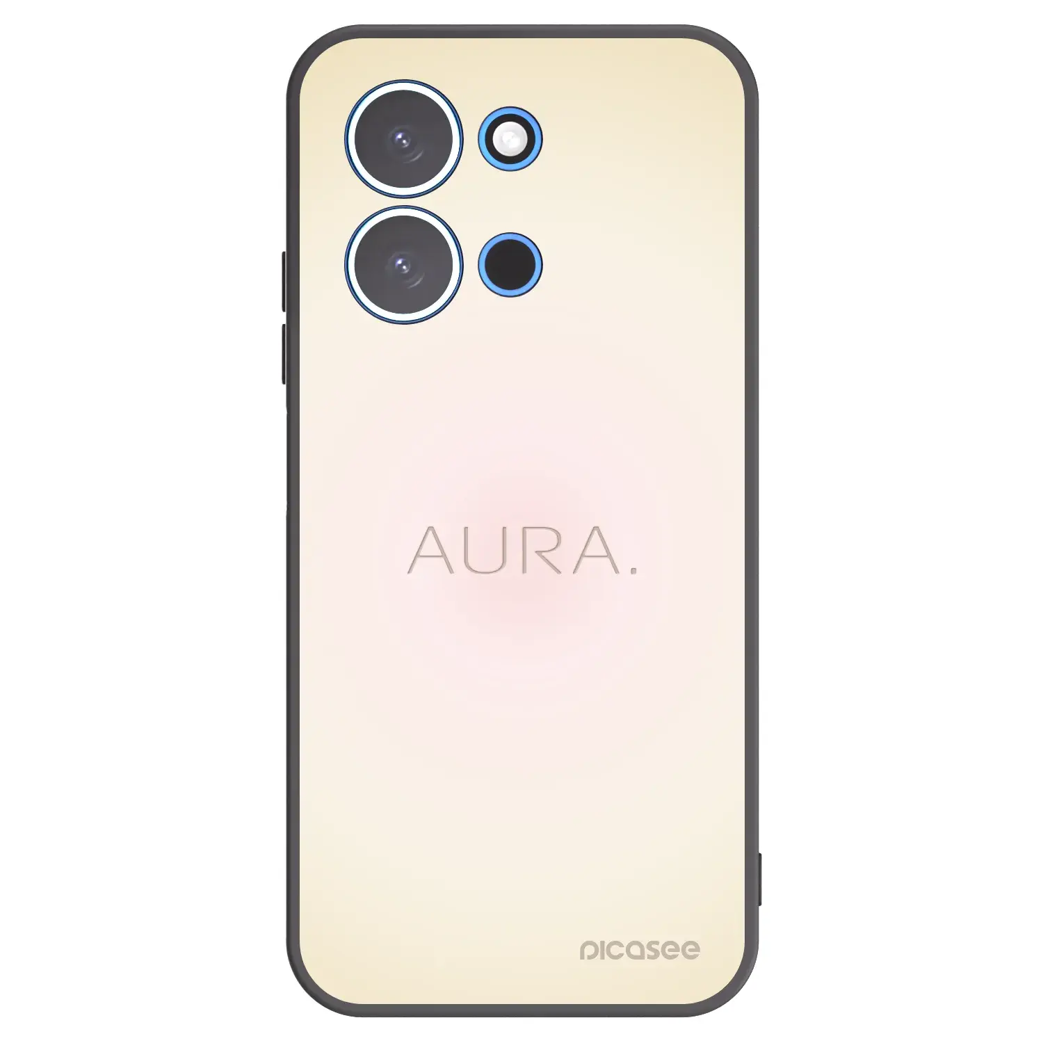 Silikonový černý obal pro Xiaomi Redmi 15C 4G - Aura