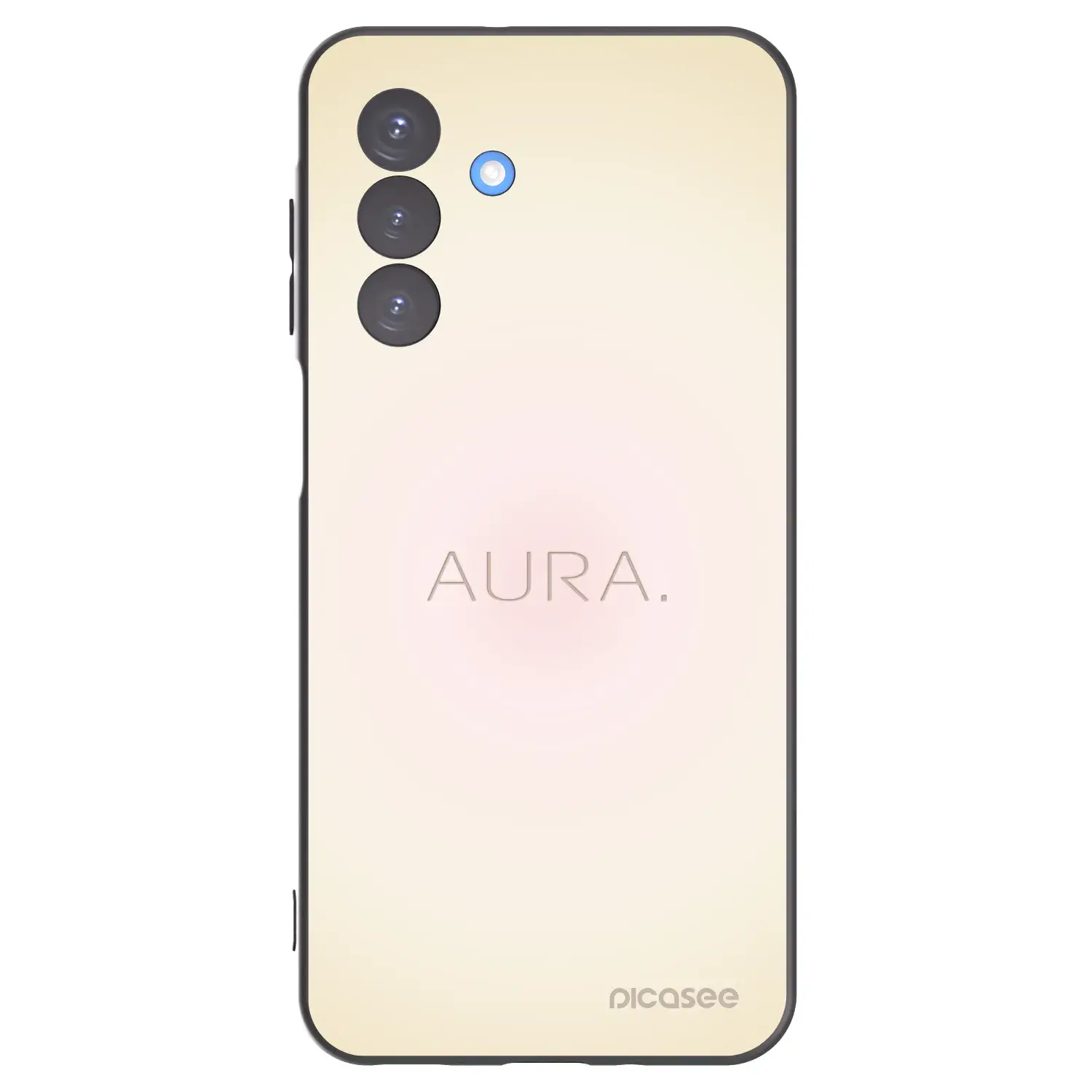 Silikonový černý obal pro Samsung Galaxy A17 5G - Aura