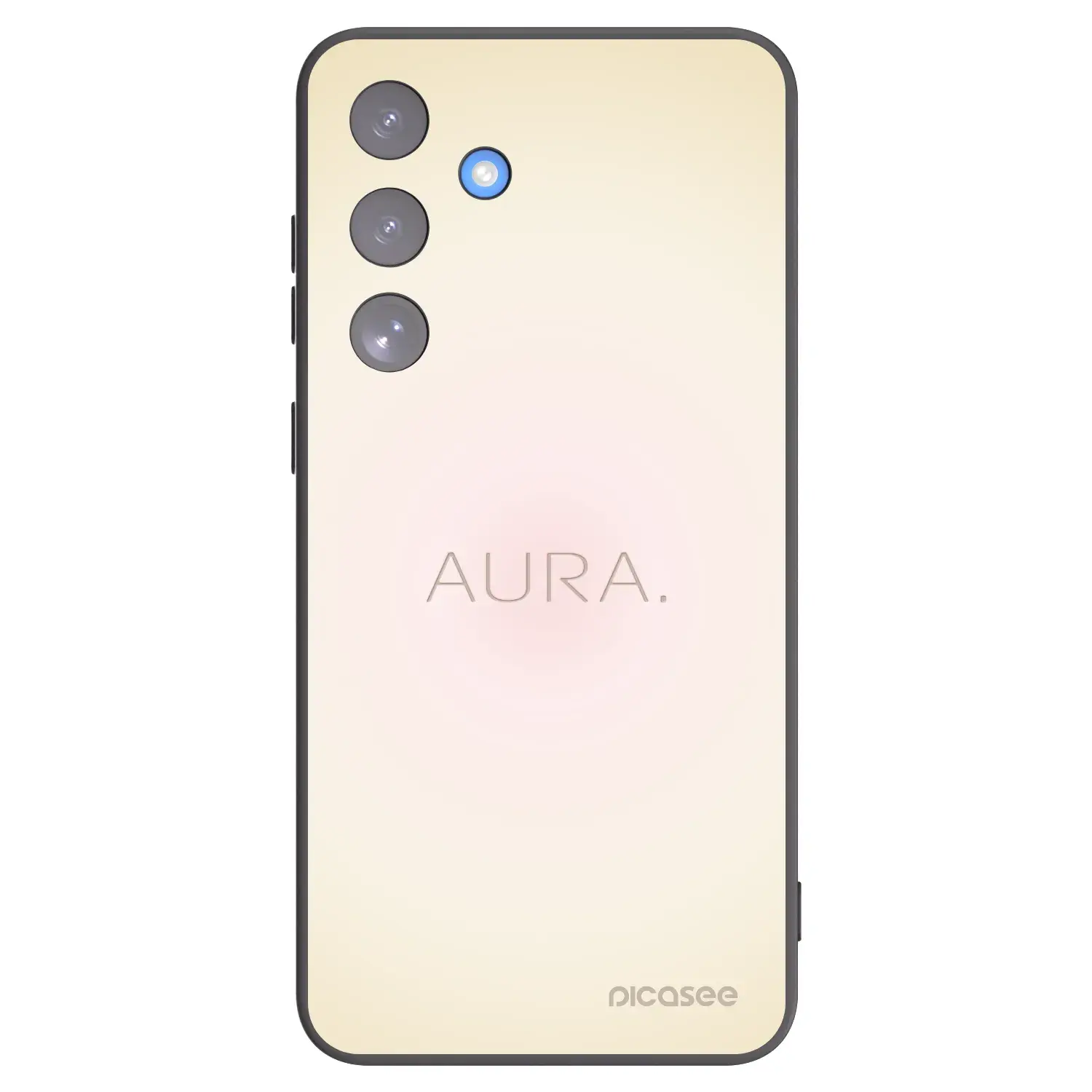 Silikonový černý obal pro Samsung Galaxy S25 FE 5G - Aura