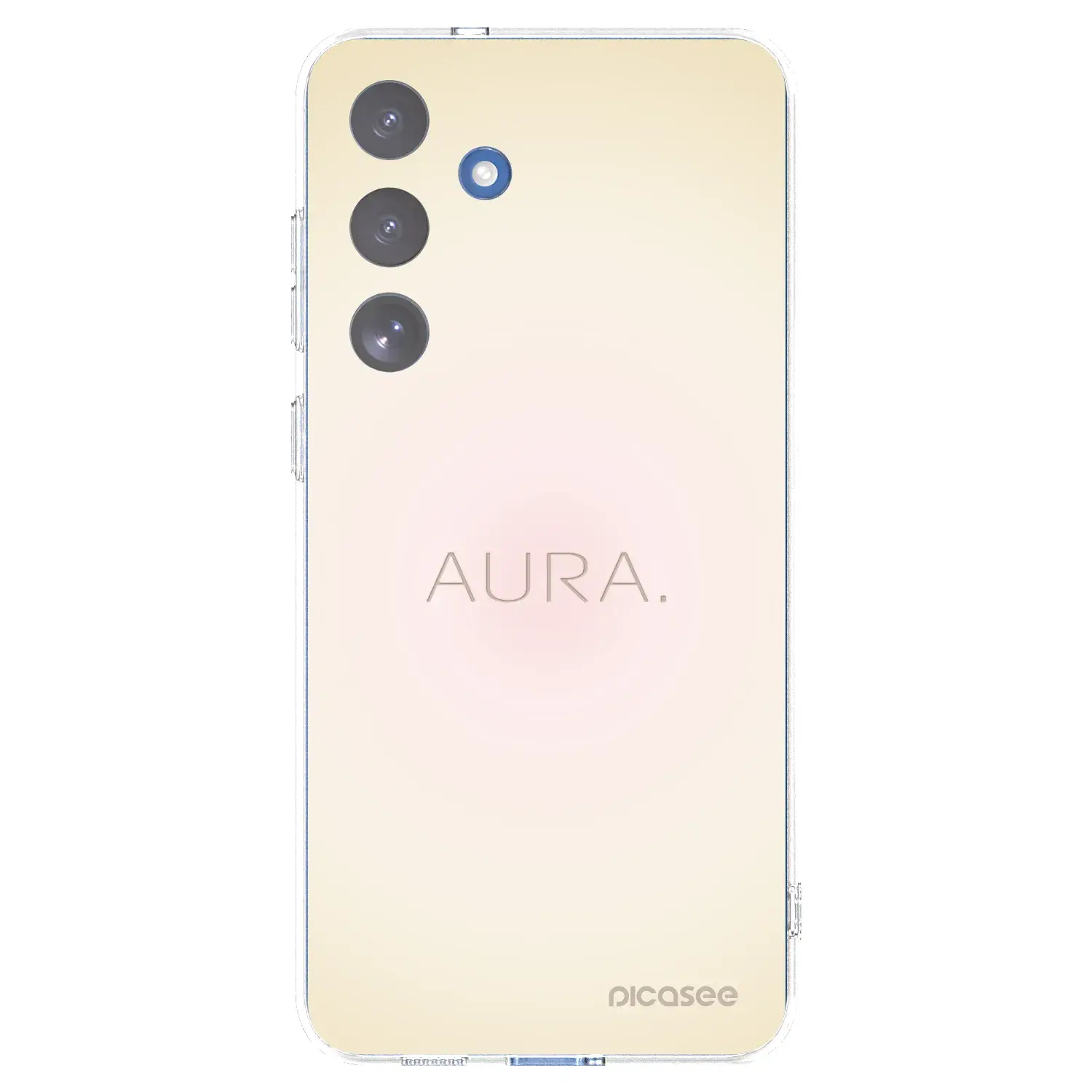 Silikonový průhledný obal pro Samsung Galaxy S25 FE 5G - Aura