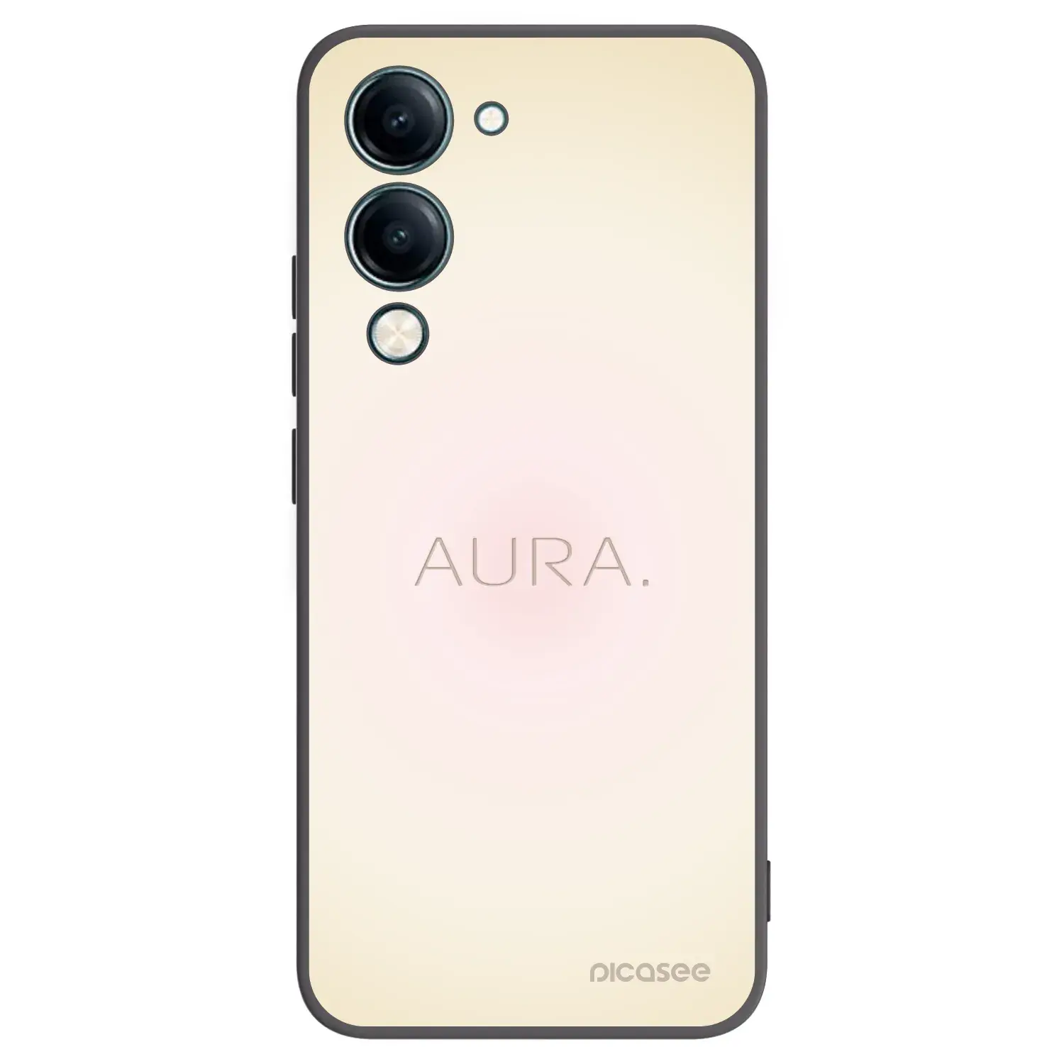 Silikonový černý obal pro Vivo Y29s 5G - Aura
