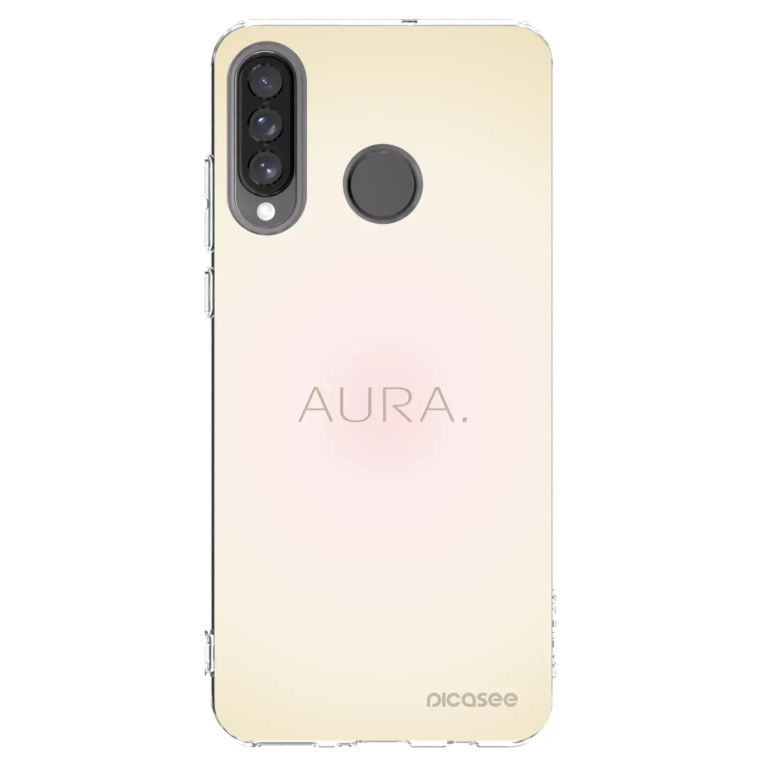 Silikonový průhledný obal pro Huawei P30 Lite - Aura