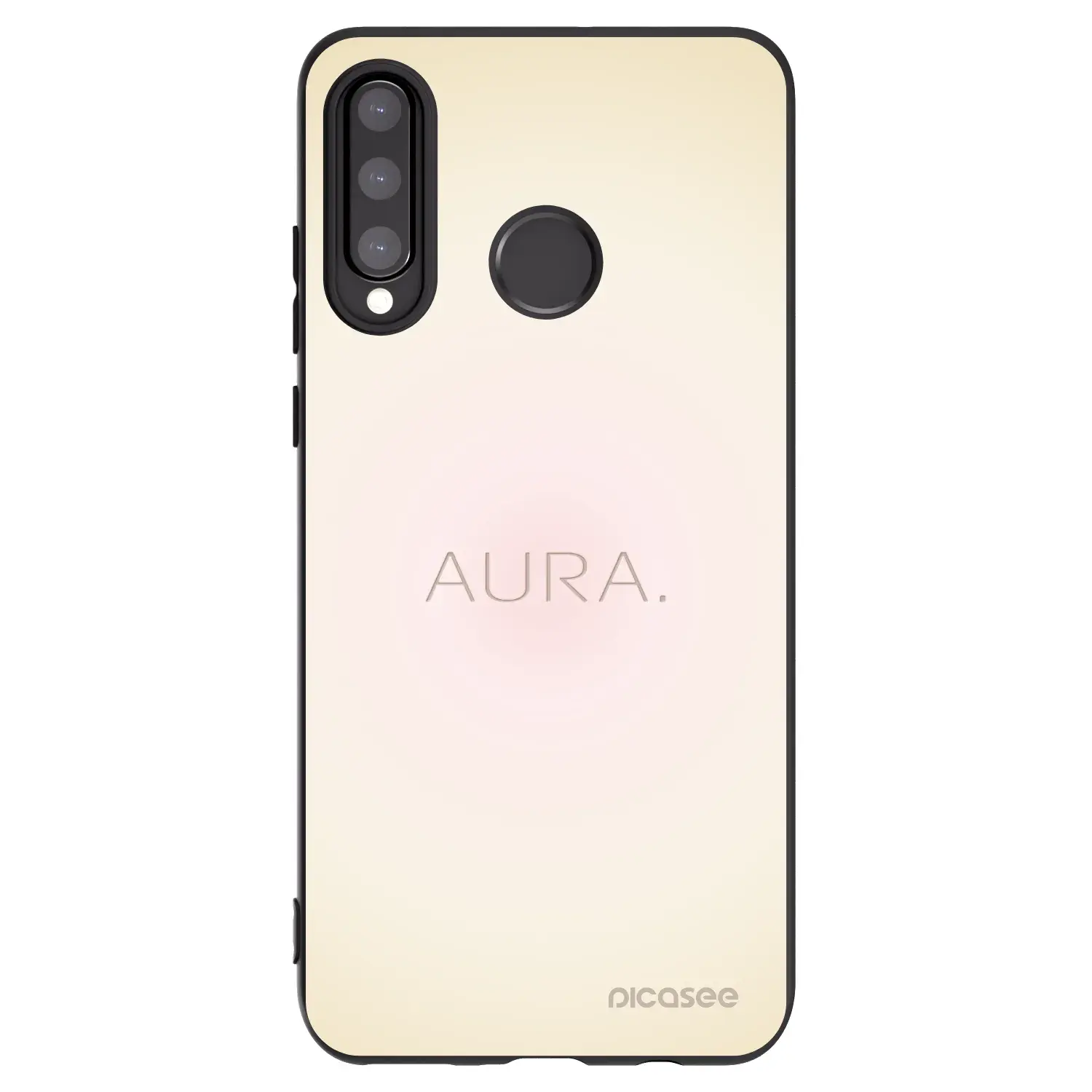 Silikonový černý obal pro Huawei P30 Lite - Aura