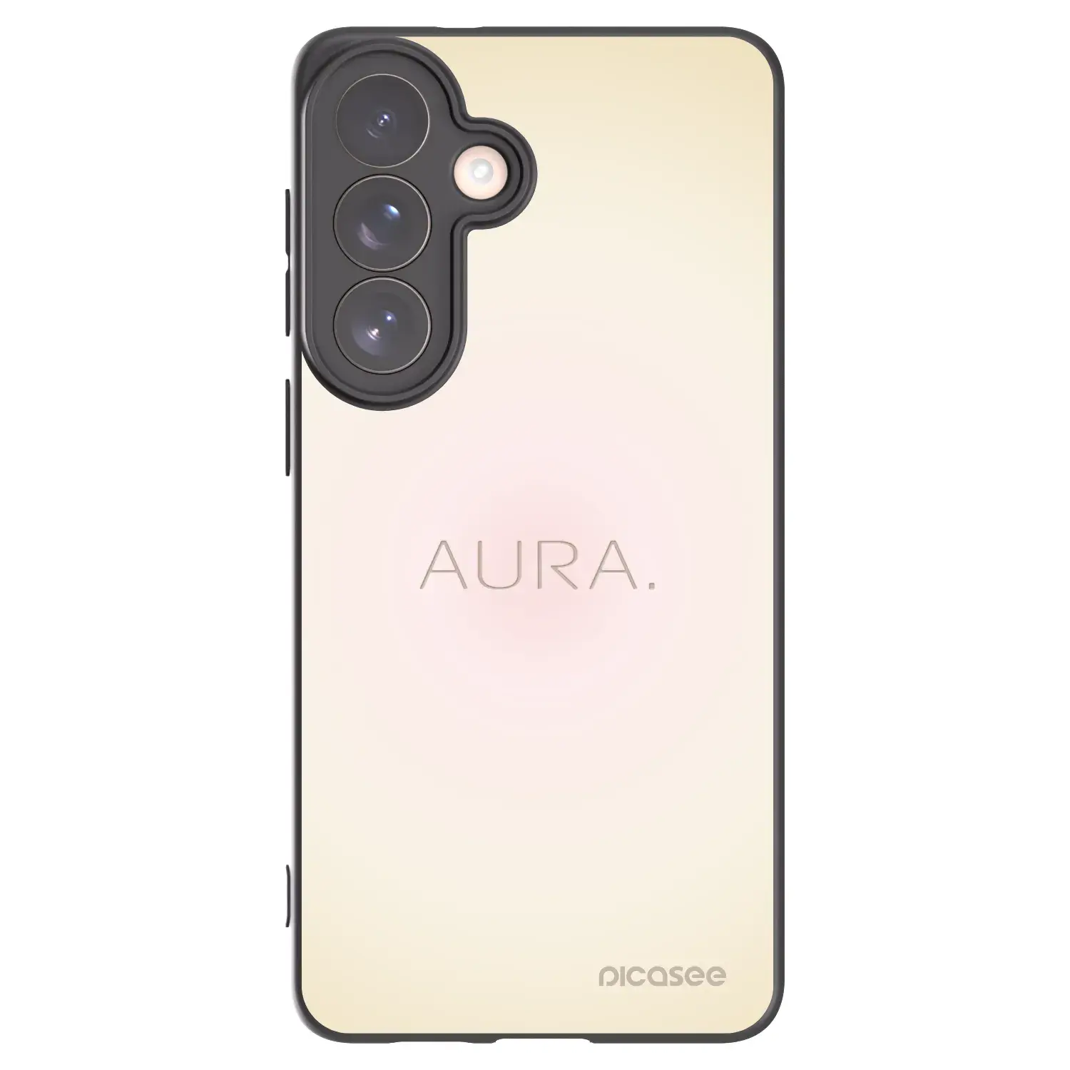 Silikonový černý obal pro Samsung Galaxy S26+ - Aura
