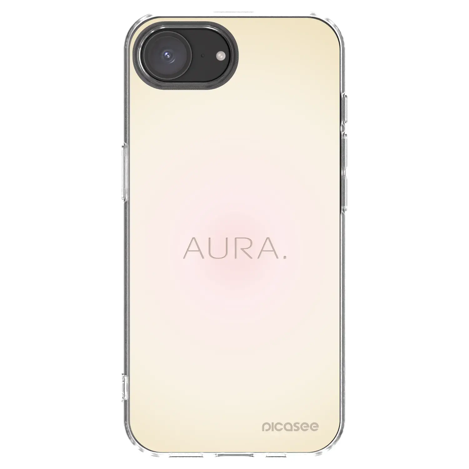 Silikonový průhledný obal pro Apple iPhone 17e - Aura