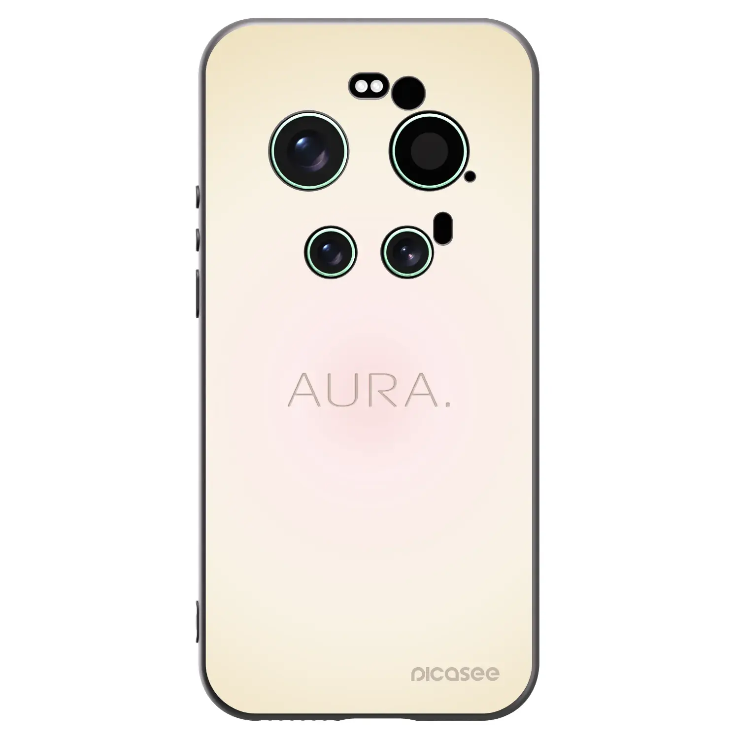 Silikonový černý obal pro Xiaomi 17 Ultra - Aura