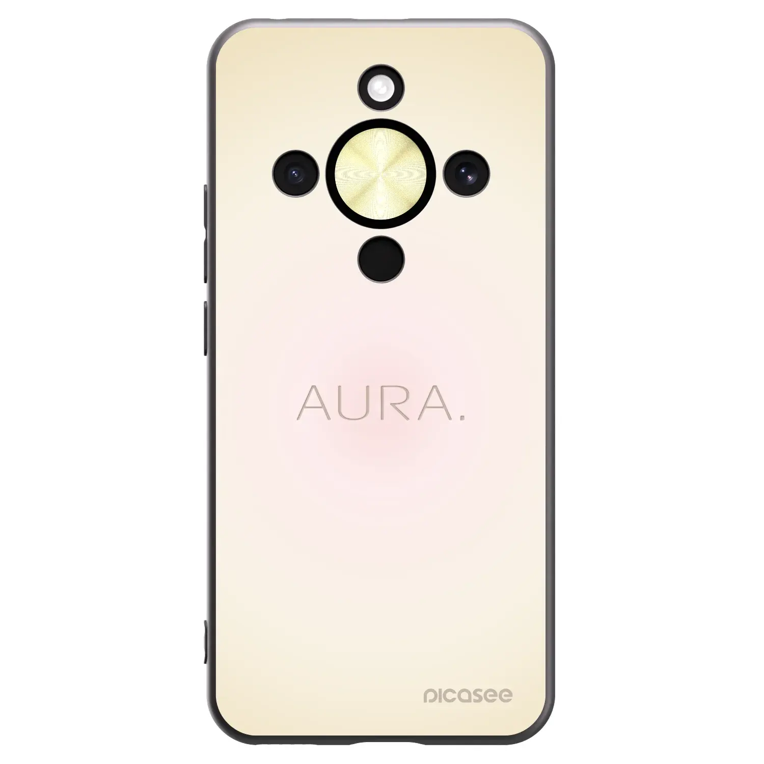 Silikonový černý obal pro Honor Magic8 Lite 5G - Aura