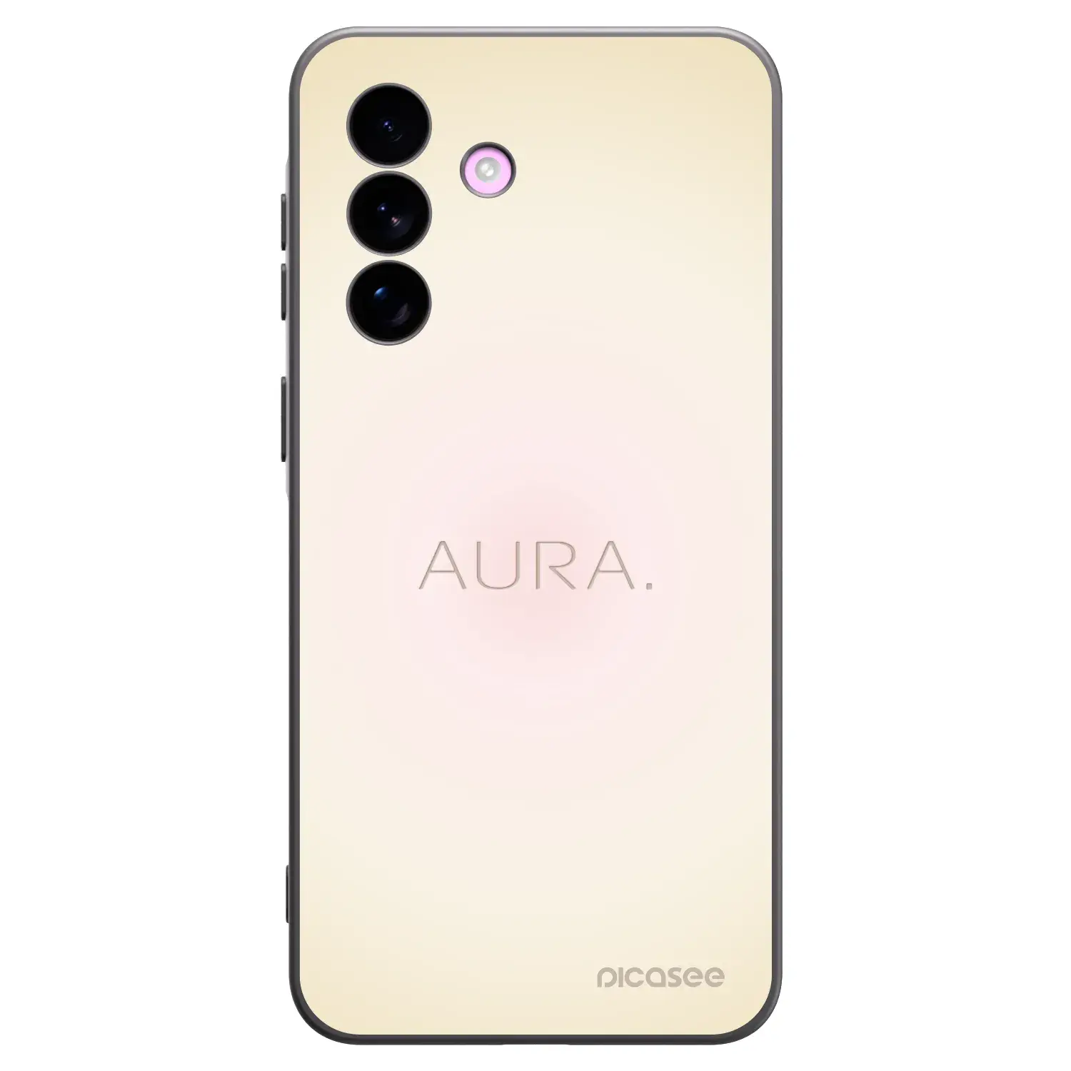 Silikonový černý obal pro Samsung Galaxy A57 5G - Aura