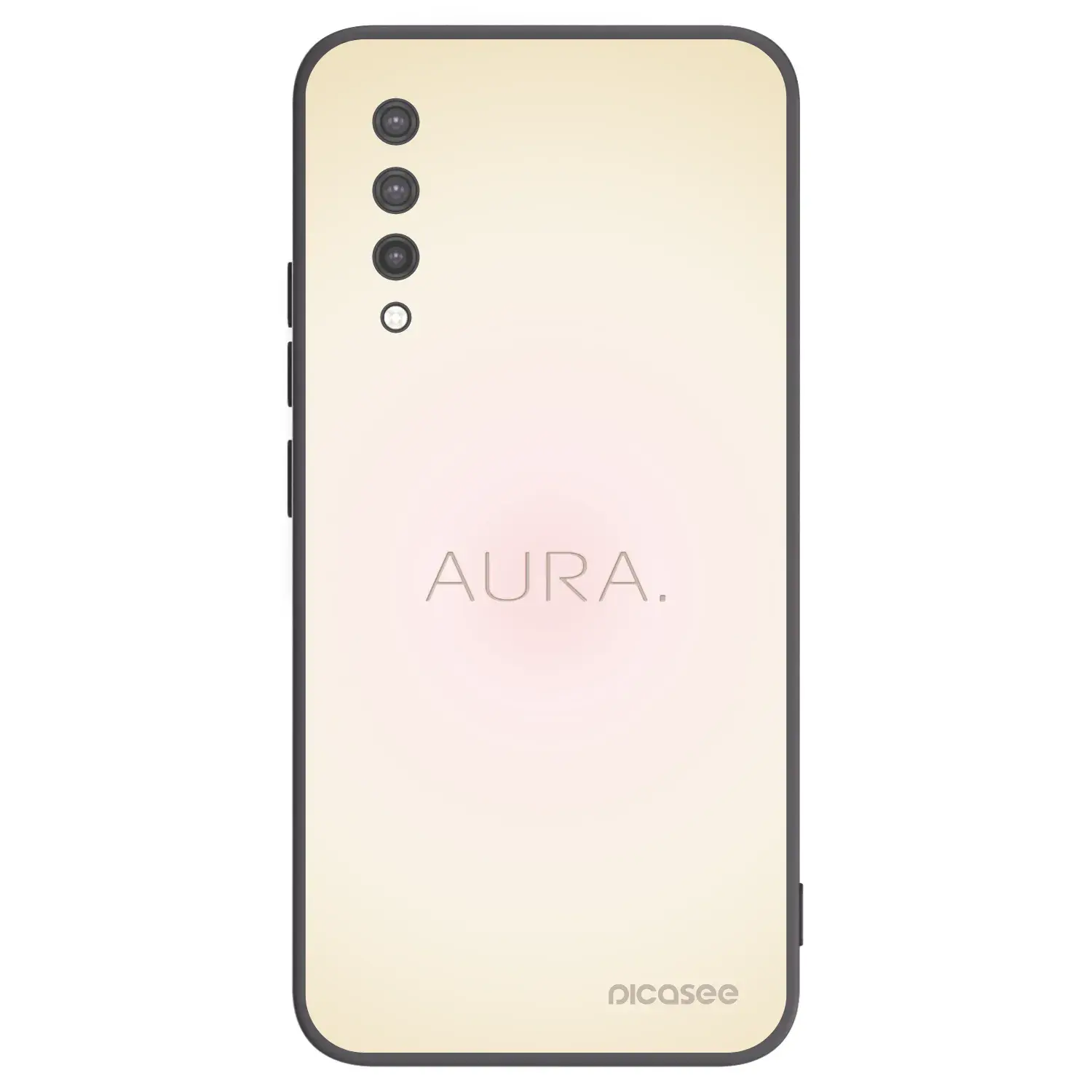 Silikonový černý obal pro Xiaomi Mi 9 Lite - Aura