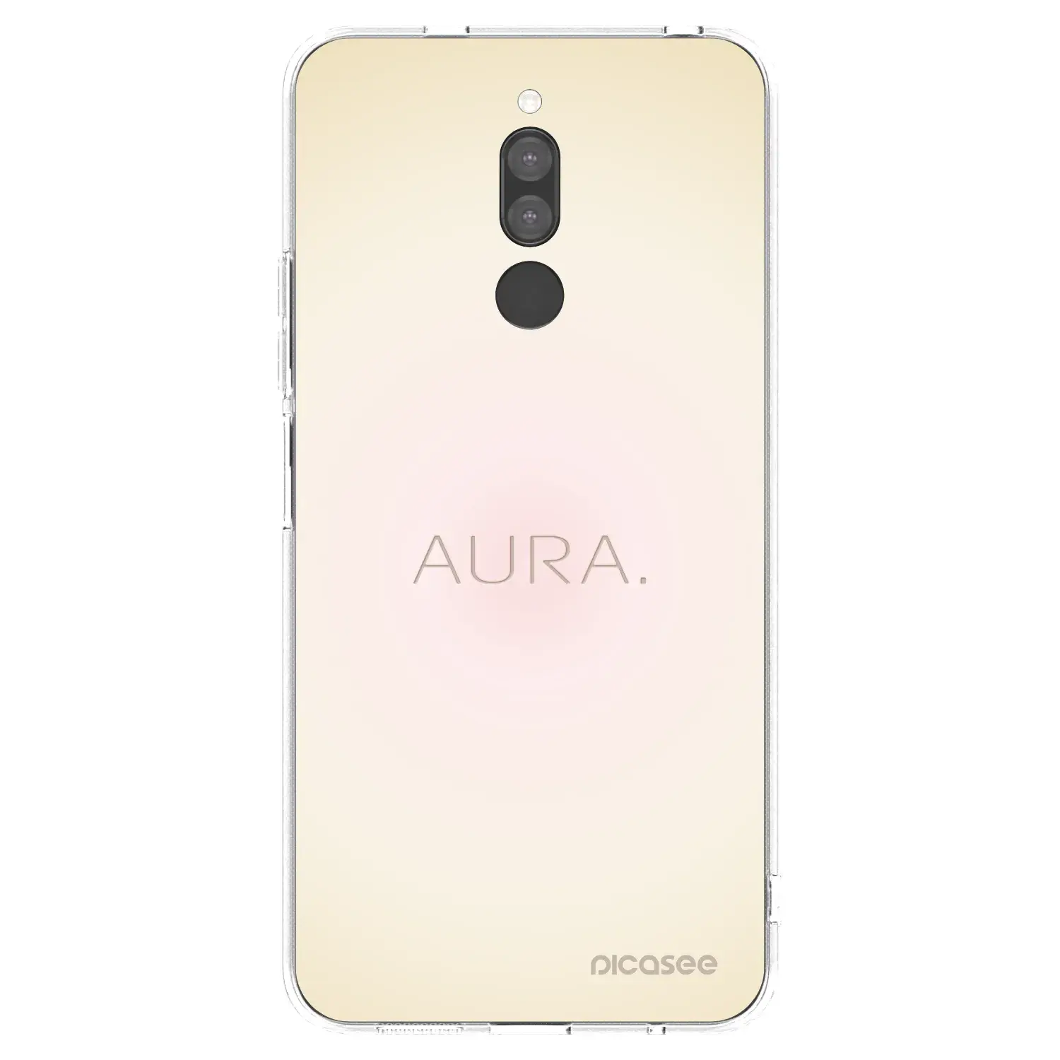 Silikonový průhledný obal pro Xiaomi Redmi 8 - Aura