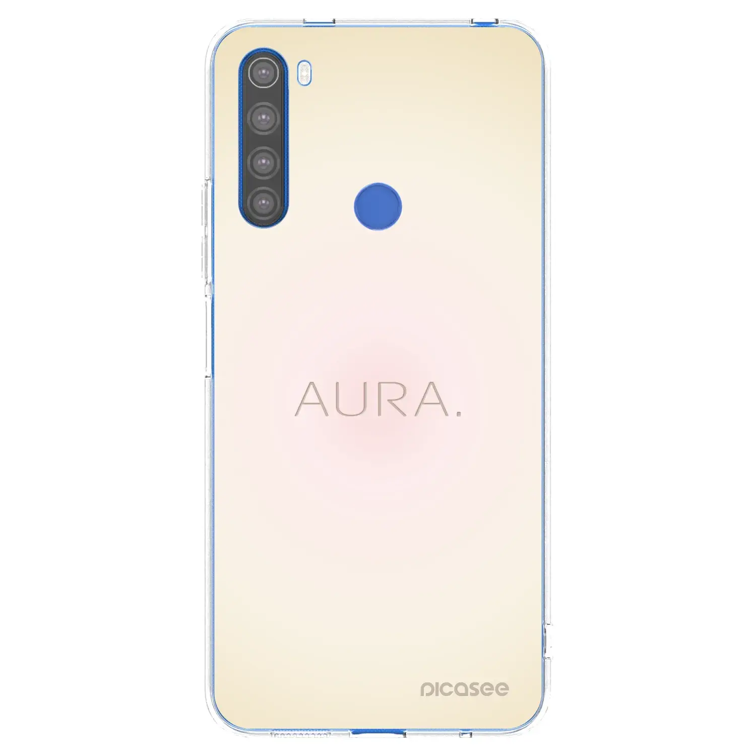 Silikonový průhledný obal pro Xiaomi Redmi Note 8T - Aura