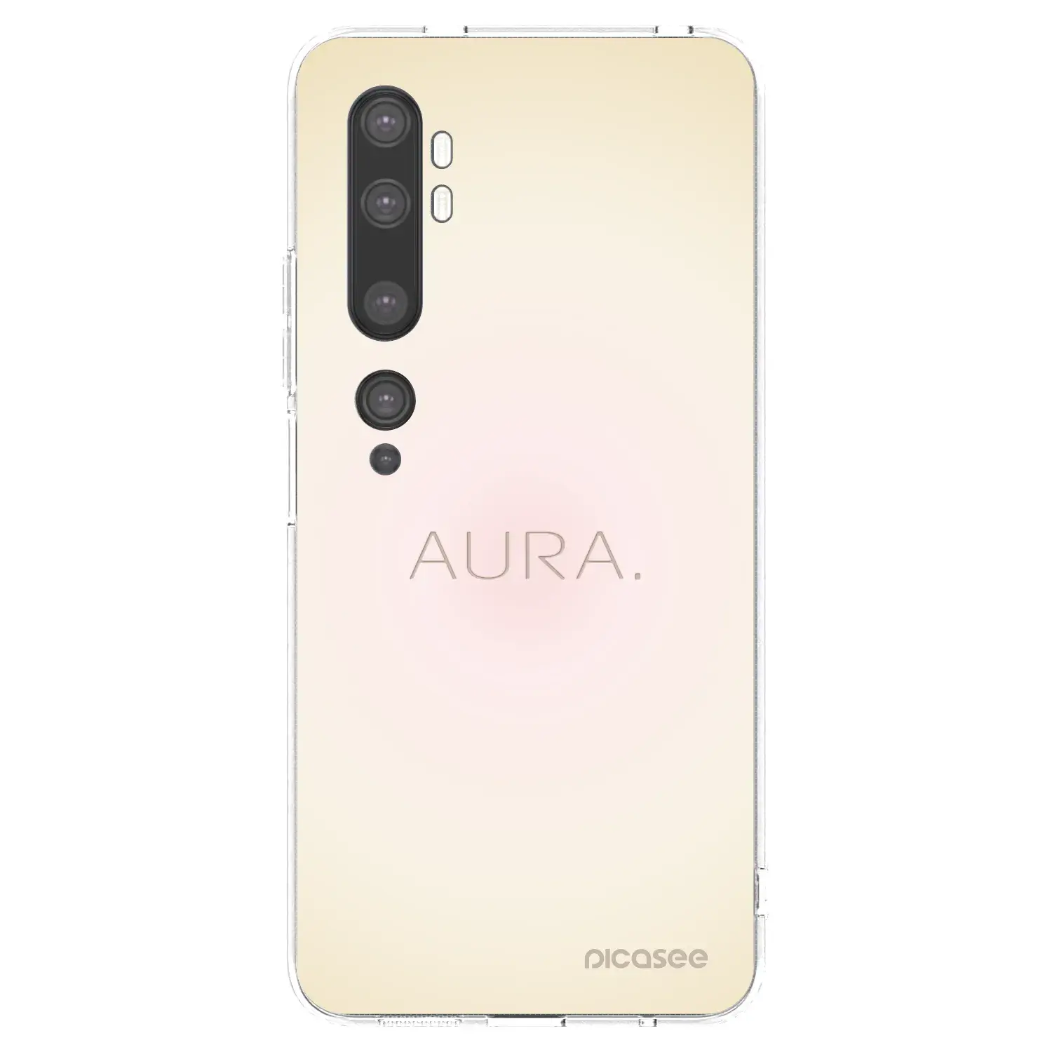 Silikonový průhledný obal pro Xiaomi Mi Note 10 (Pro) - Aura