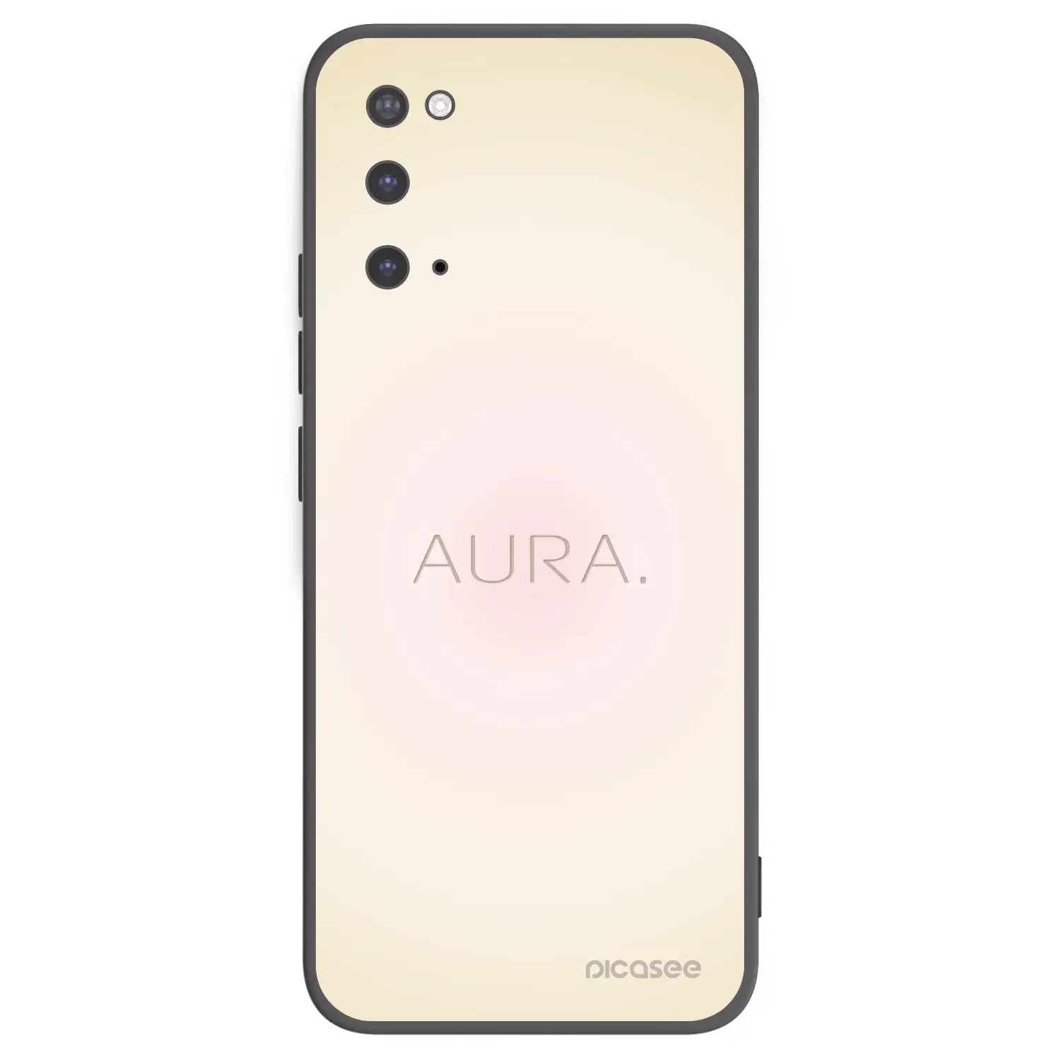 Silikonový černý obal pro Samsung Galaxy S20 G980F - Aura