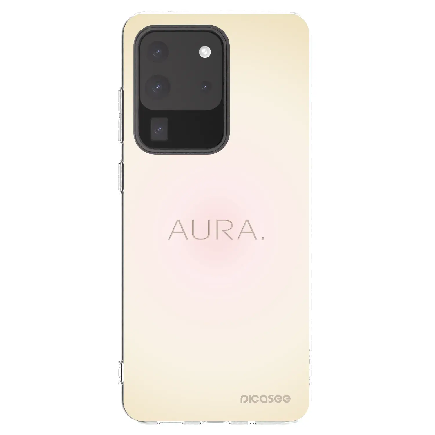Silikonový průhledný obal pro Samsung Galaxy S20 Ultra 5G G988F - Aura