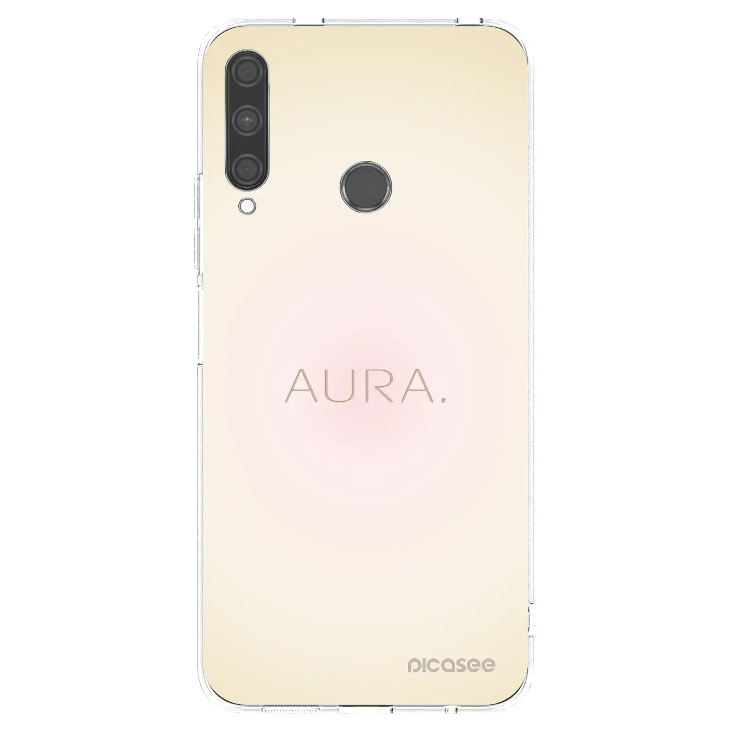 Silikonový průhledný obal pro Huawei P40 Lite E - Aura