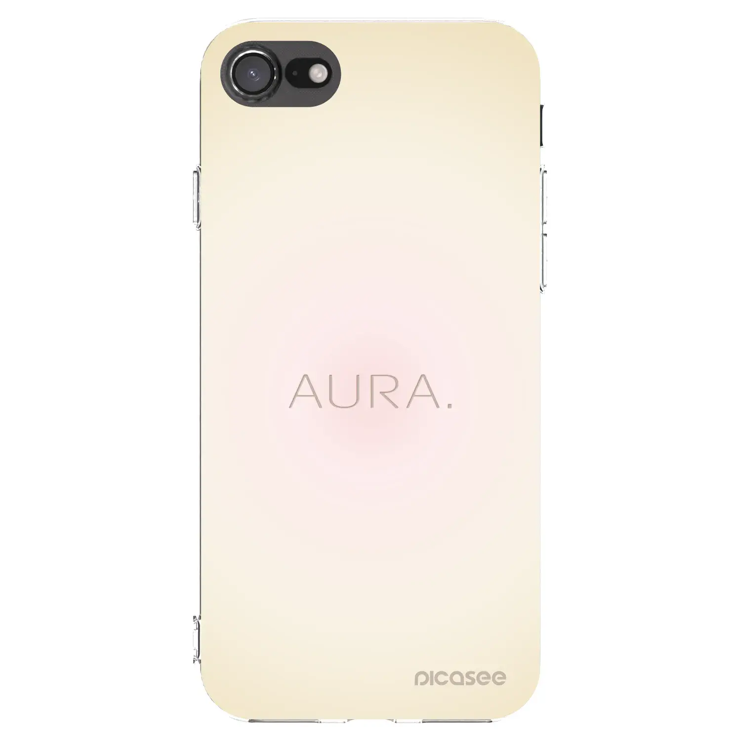 Silikonový průhledný obal pro Apple iPhone SE 2020 - Aura