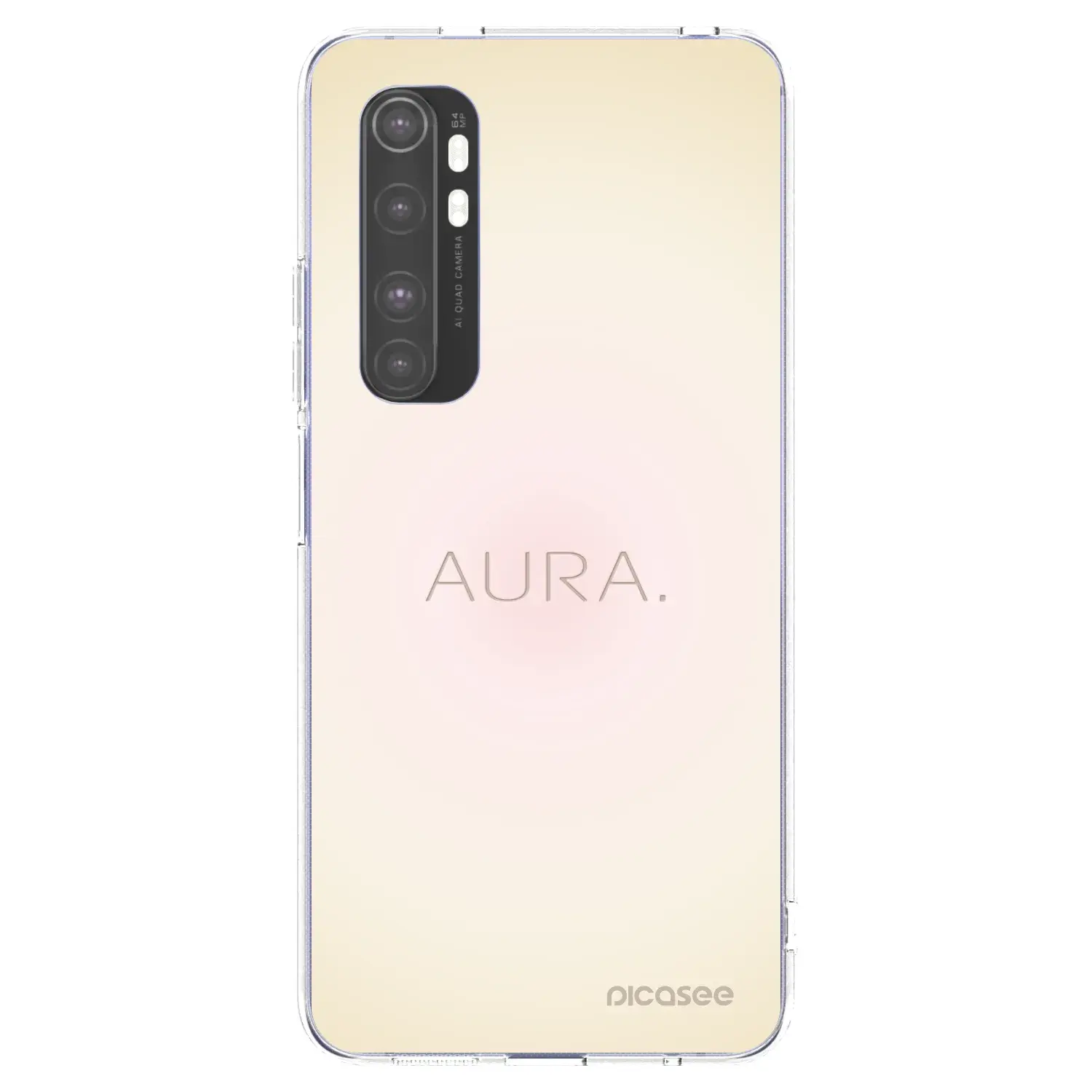 Silikonový průhledný obal pro Xiaomi Mi Note 10 Lite - Aura
