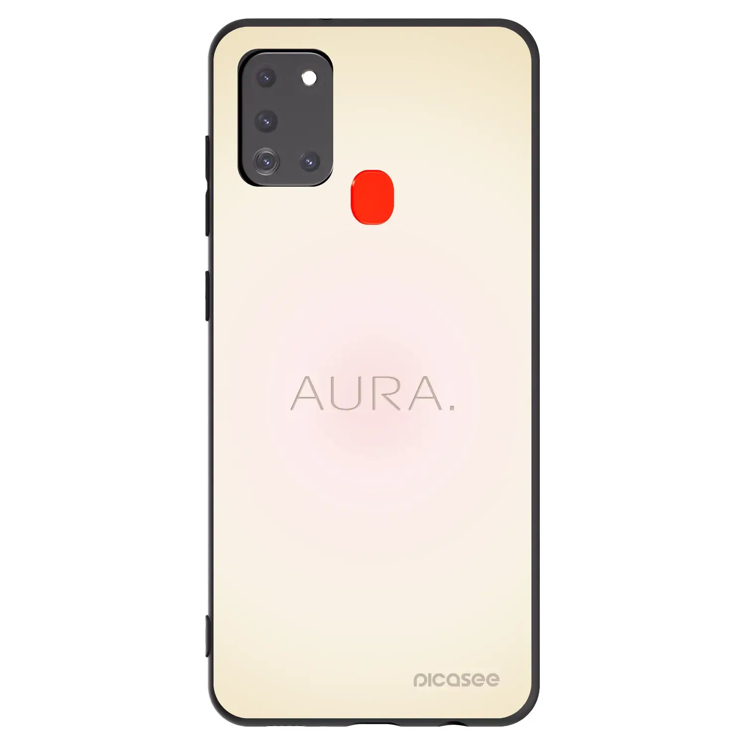 Silikonový černý obal pro Samsung Galaxy A21s - Aura