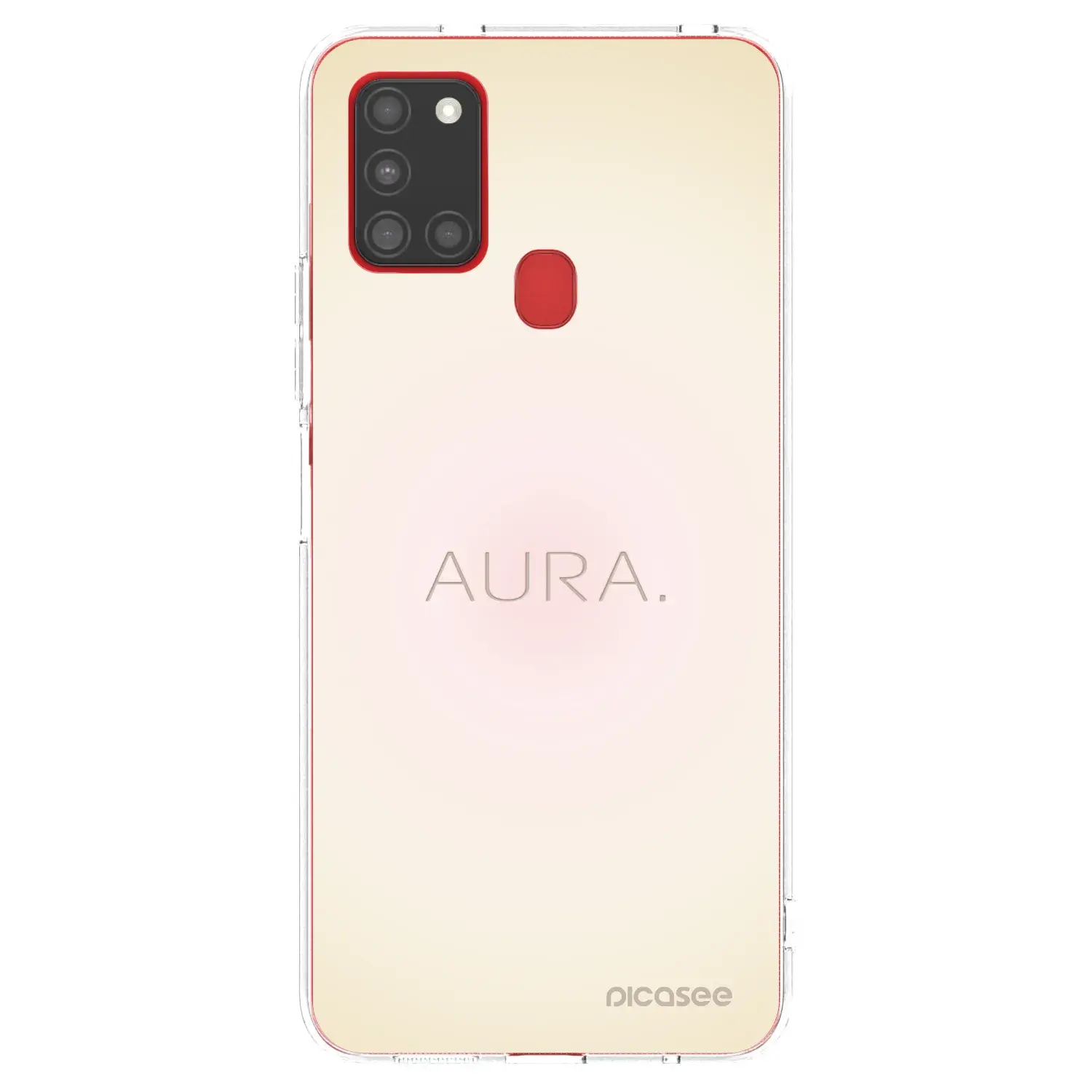 Silikonový průhledný obal pro Samsung Galaxy A21s - Aura