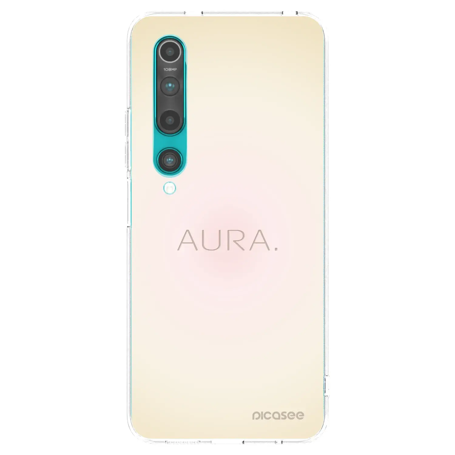 Silikonový průhledný obal pro Xiaomi Mi 10 - Aura