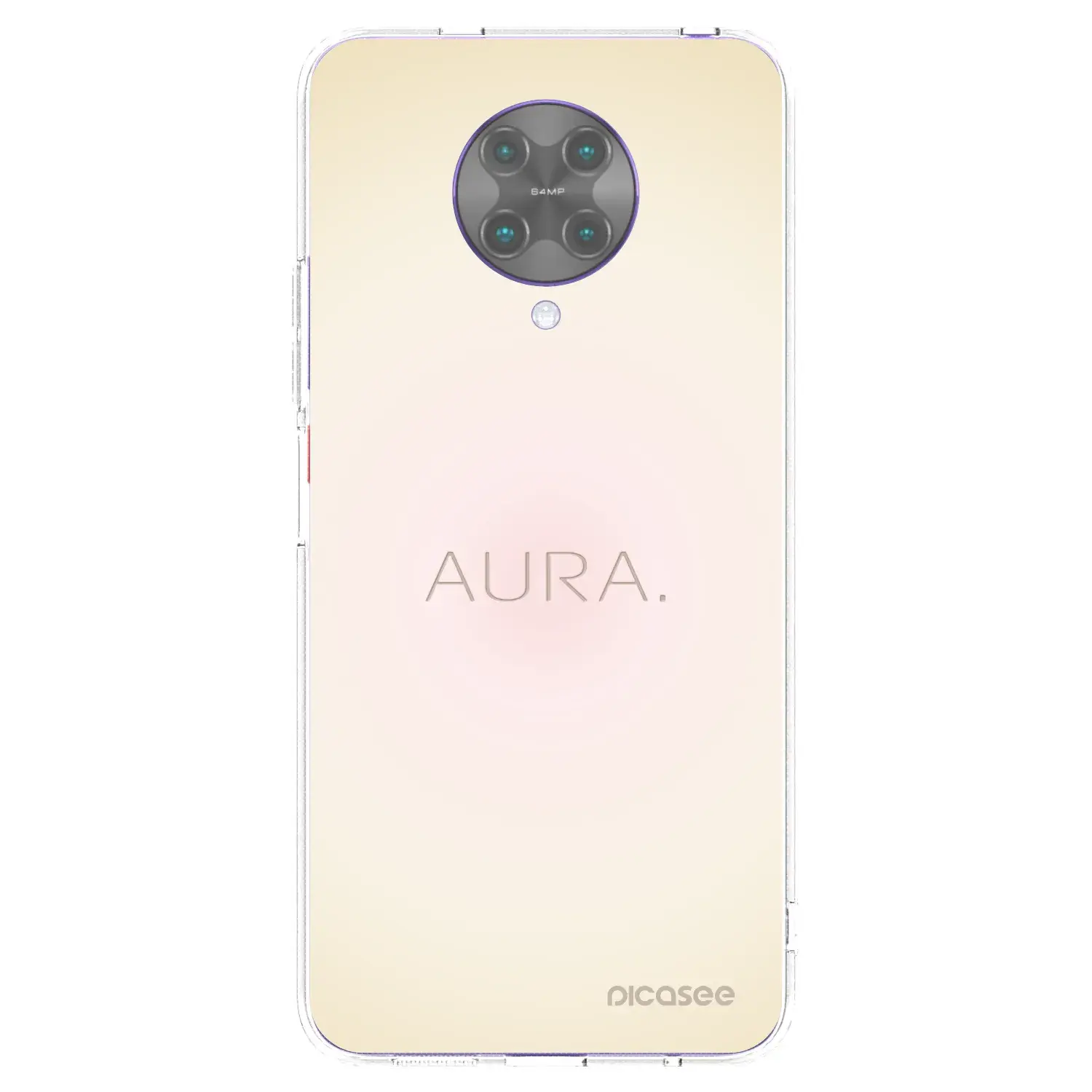 Silikonový průhledný obal pro Xiaomi Poco F2 Pro - Aura