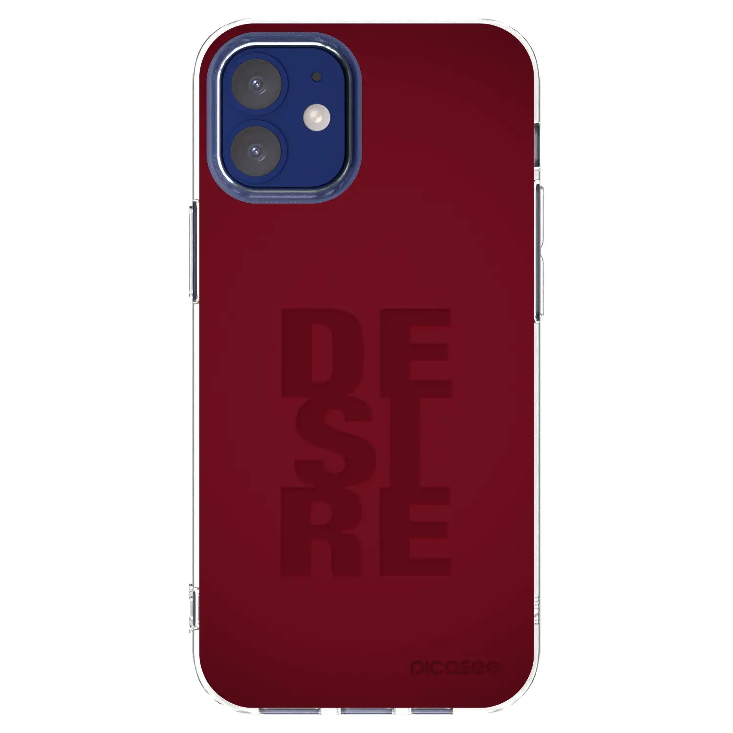 Silikonový průhledný obal pro Apple iPhone 12 mini - Desire