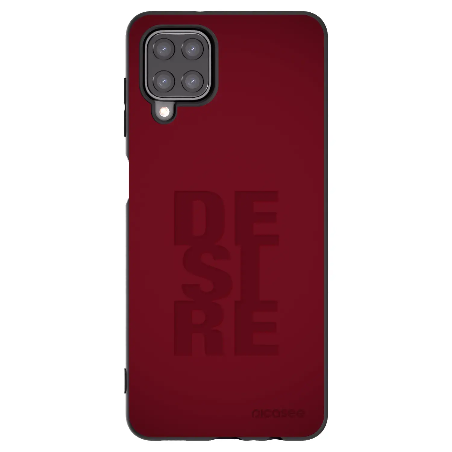 Silikonový černý obal pro Samsung Galaxy A12 A125F - Desire