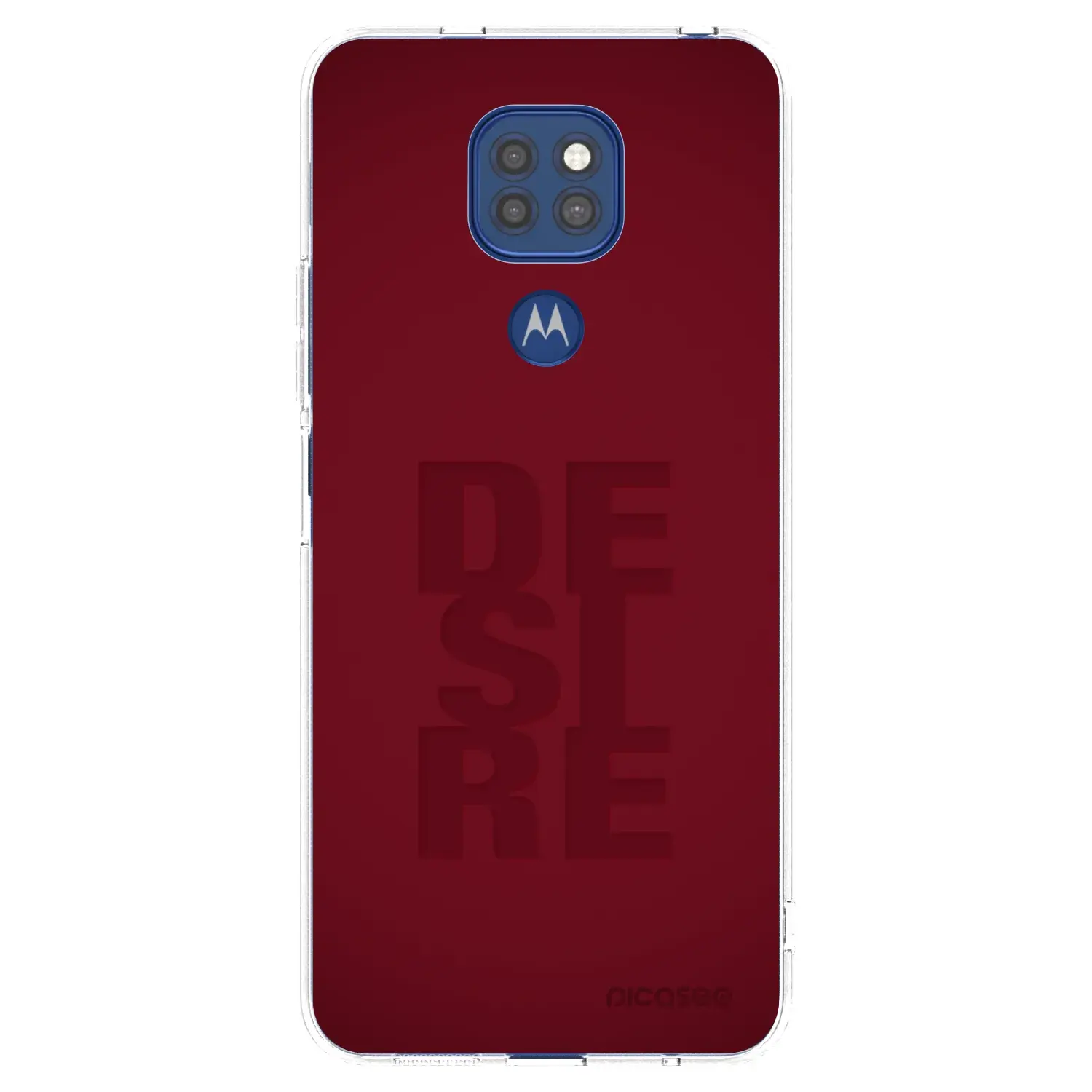 Silikonový průhledný obal pro Motorola Moto G9 Play - Desire