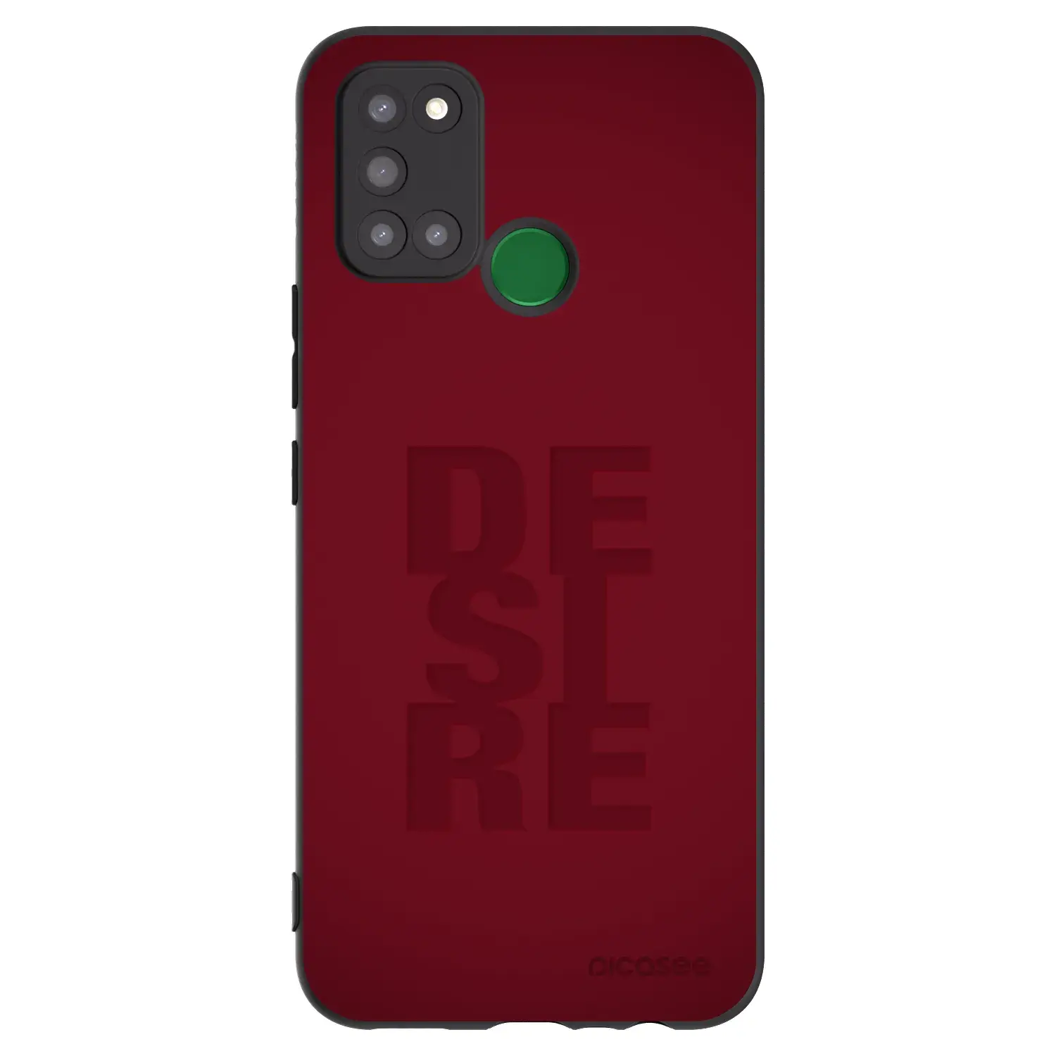 Silikonový černý obal pro Realme 7i - Desire