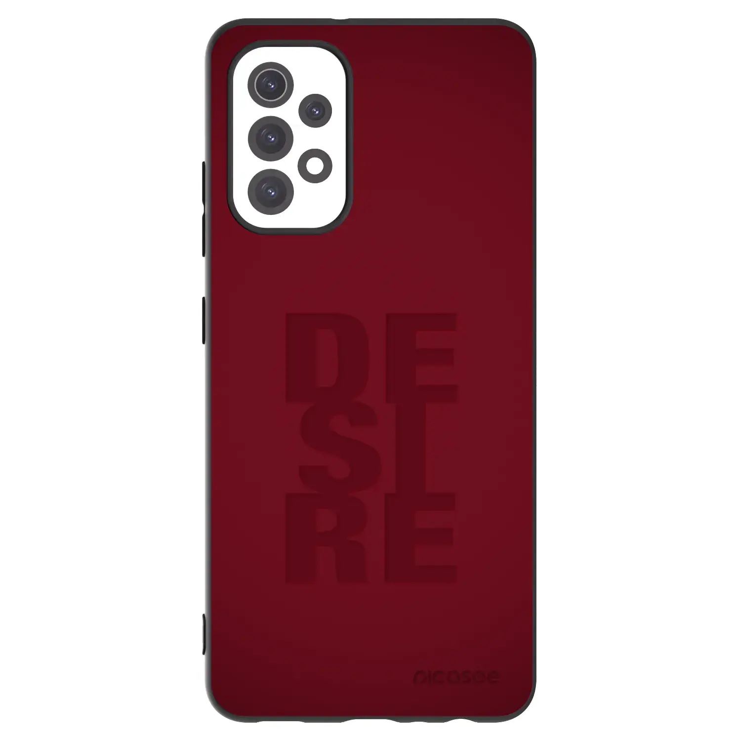 Silikonový černý obal pro Samsung Galaxy A32 5G A326B - Desire