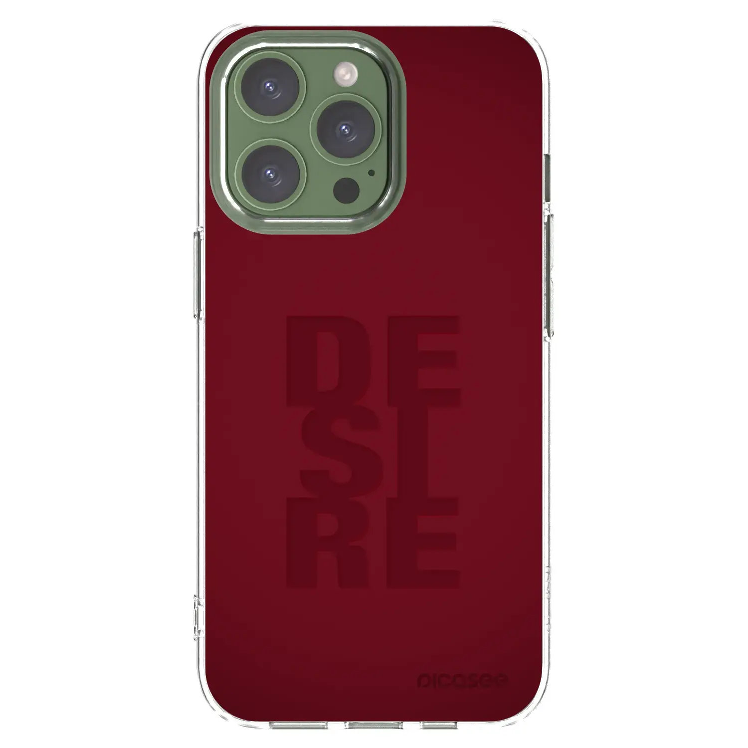 Silikonový průhledný obal pro Apple iPhone 13 Pro - Desire