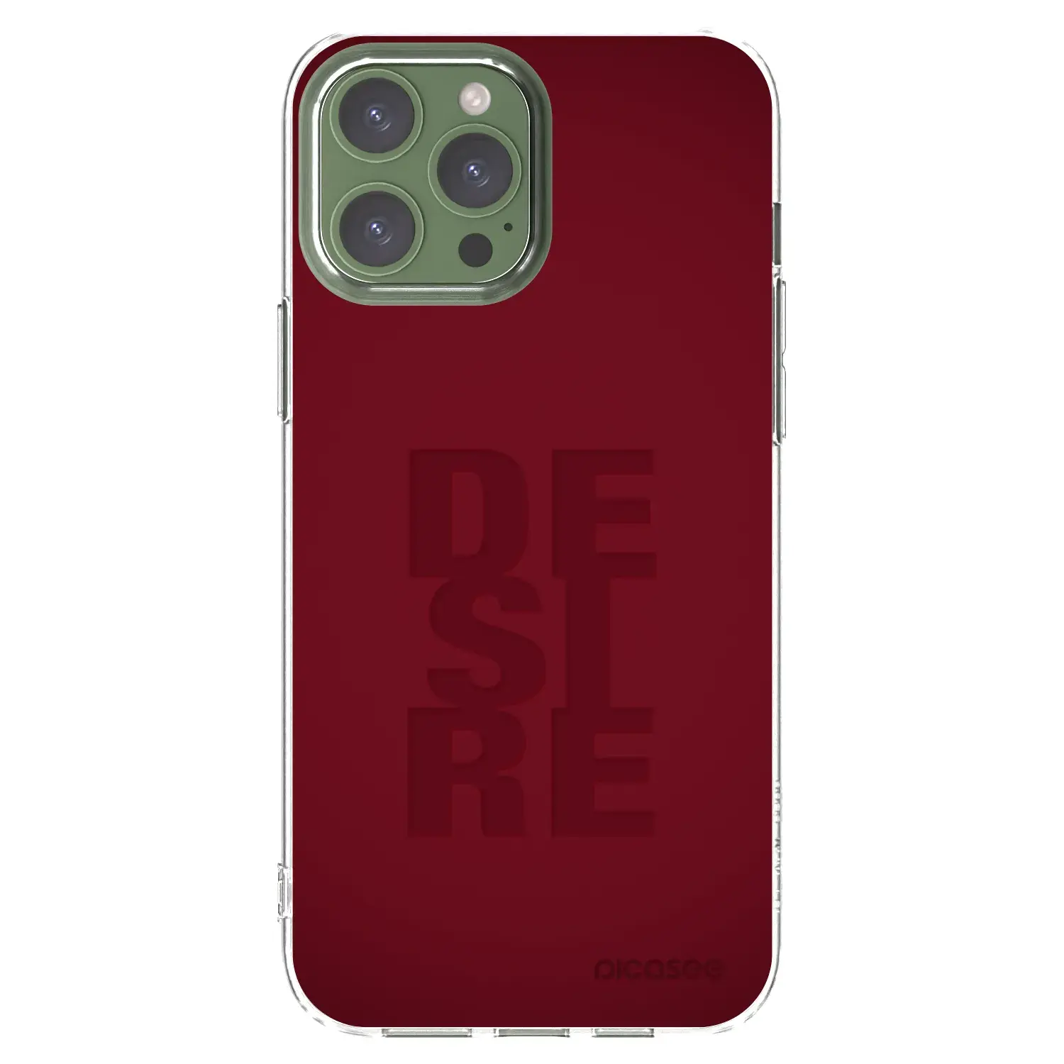Silikonový průhledný obal pro Apple iPhone 13 Pro Max - Desire