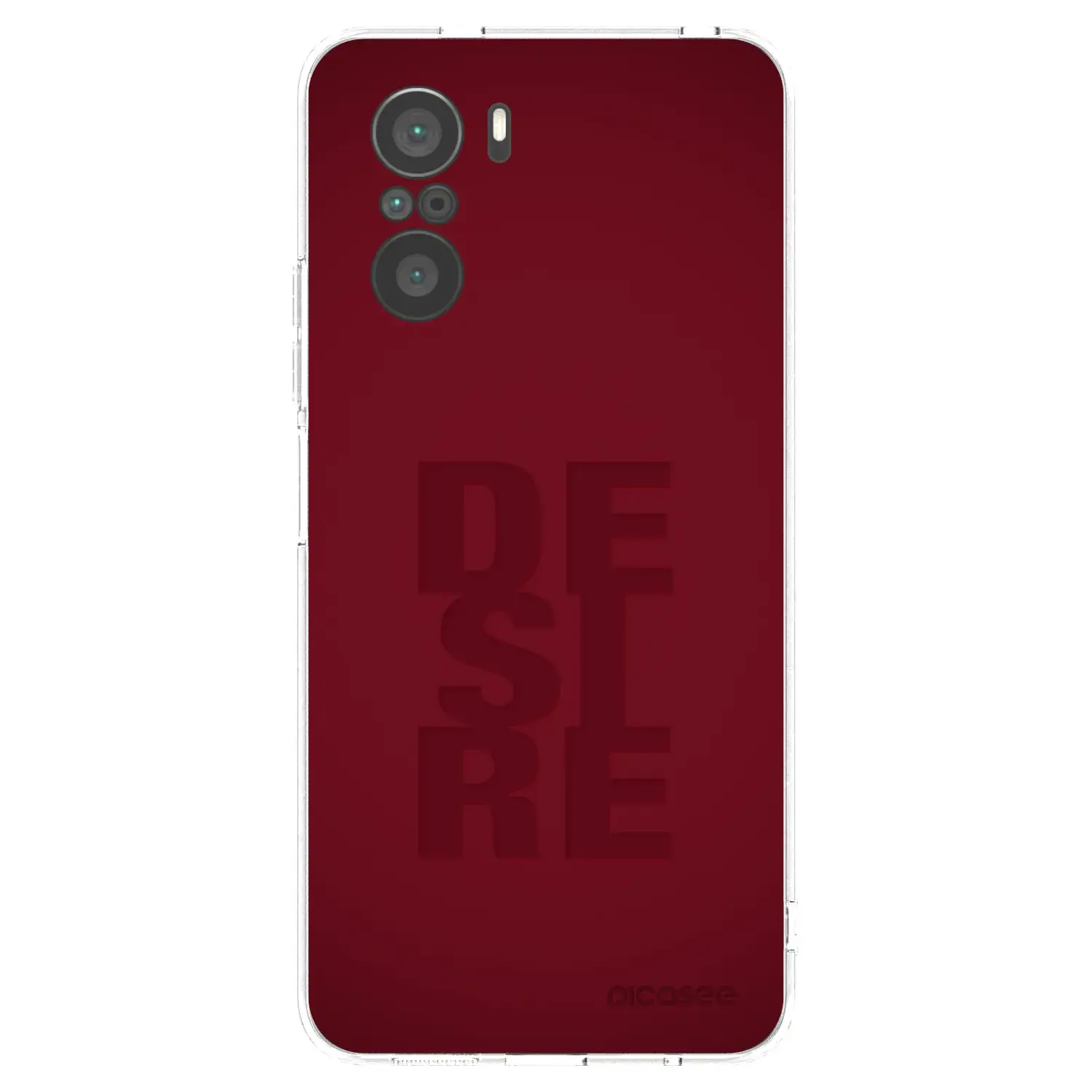 Silikonový průhledný obal pro Xiaomi Poco F3 - Desire