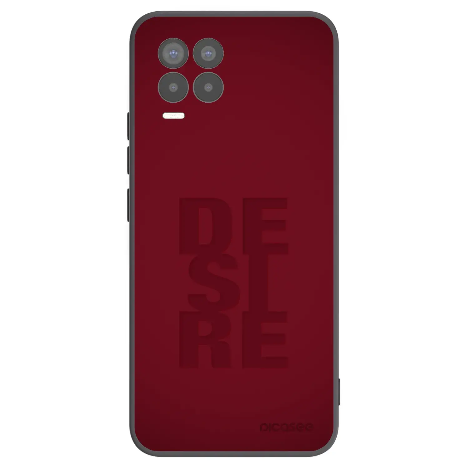 Silikonový černý obal pro Realme 8 Pro - Desire