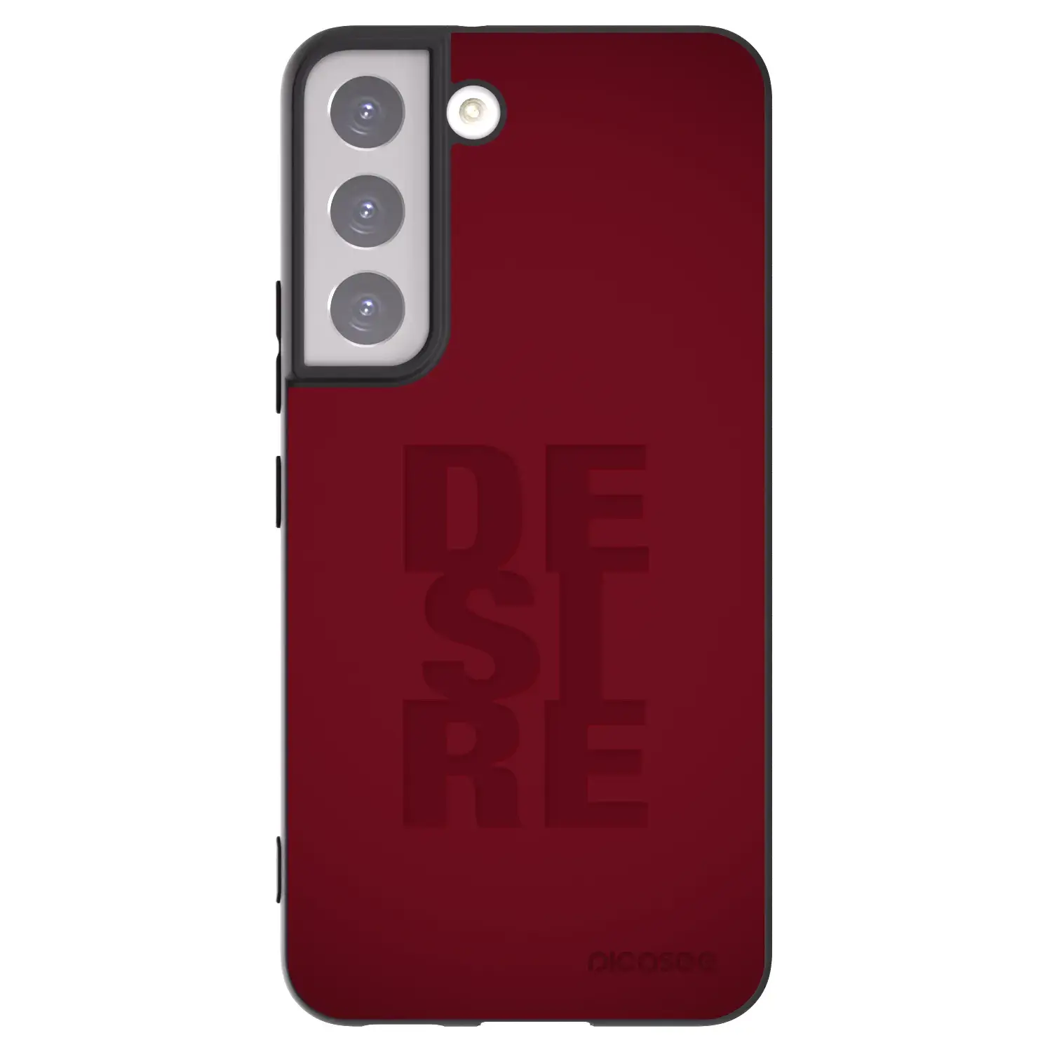 Silikonový černý obal pro Samsung Galaxy S22 5G - Desire