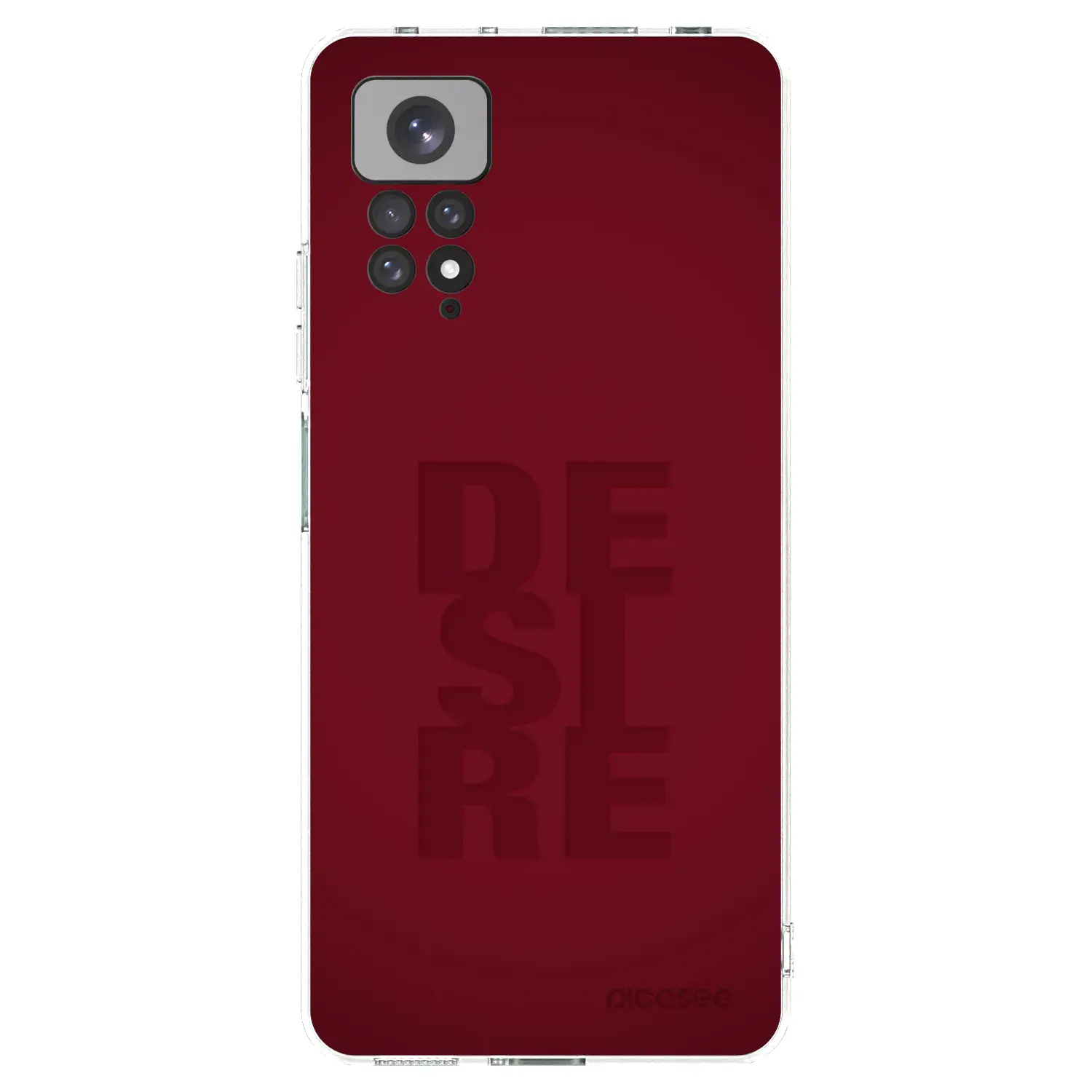 Silikonový průhledný obal pro Xiaomi Redmi Note 11 - Desire