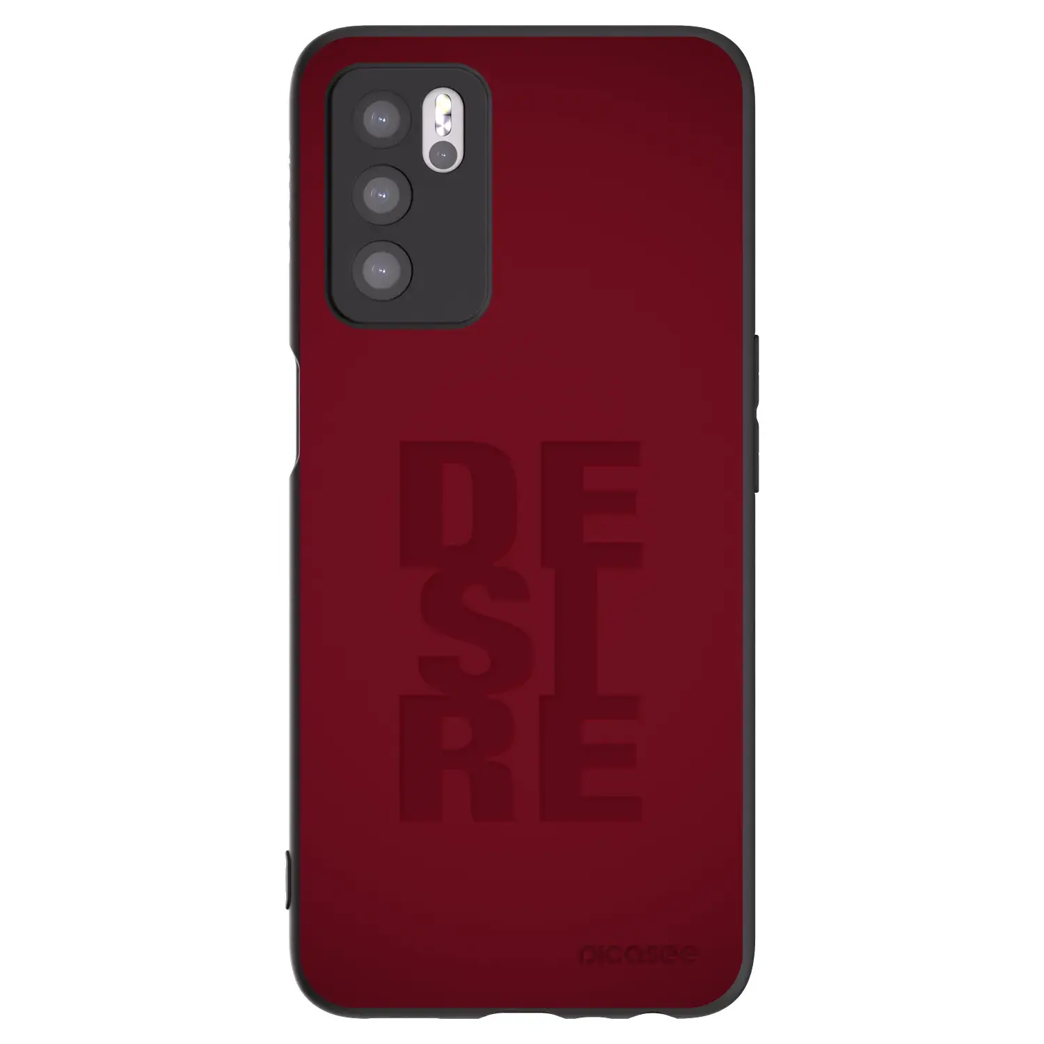 Silikonový černý obal pro OPPO A16 - Desire