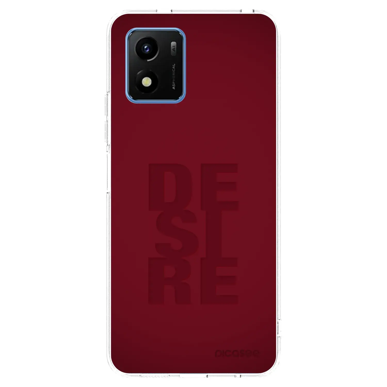 Silikonový průhledný obal pro Vivo Y01 - Desire