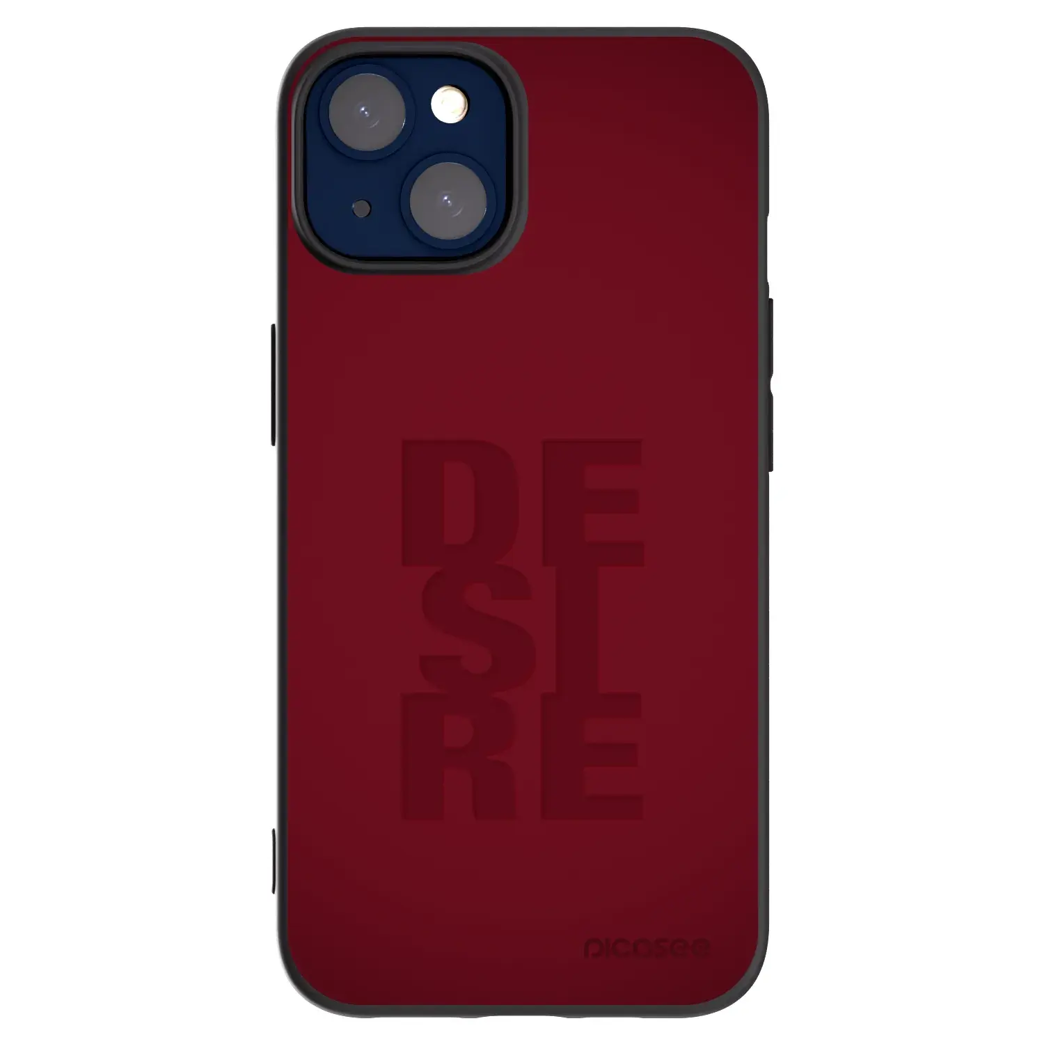 Silikonový černý obal pro Apple iPhone 14 - Desire
