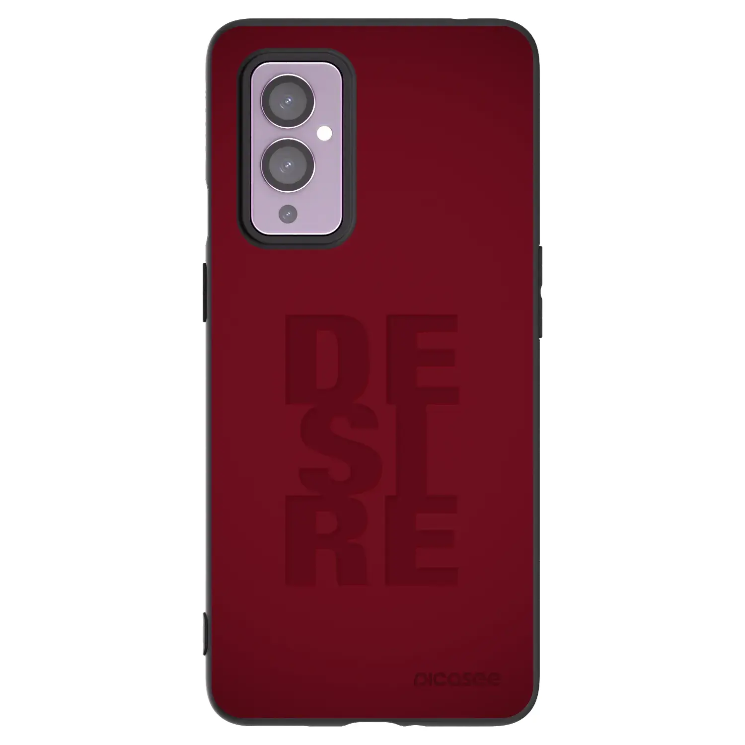 Silikonový černý obal pro OnePlus 9 - Desire