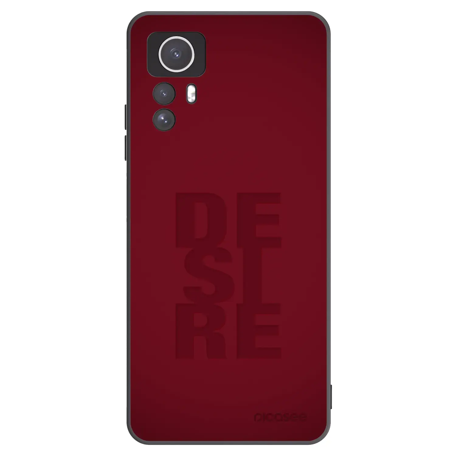 Silikonový černý obal pro Xiaomi Redmi Note 12S - Desire