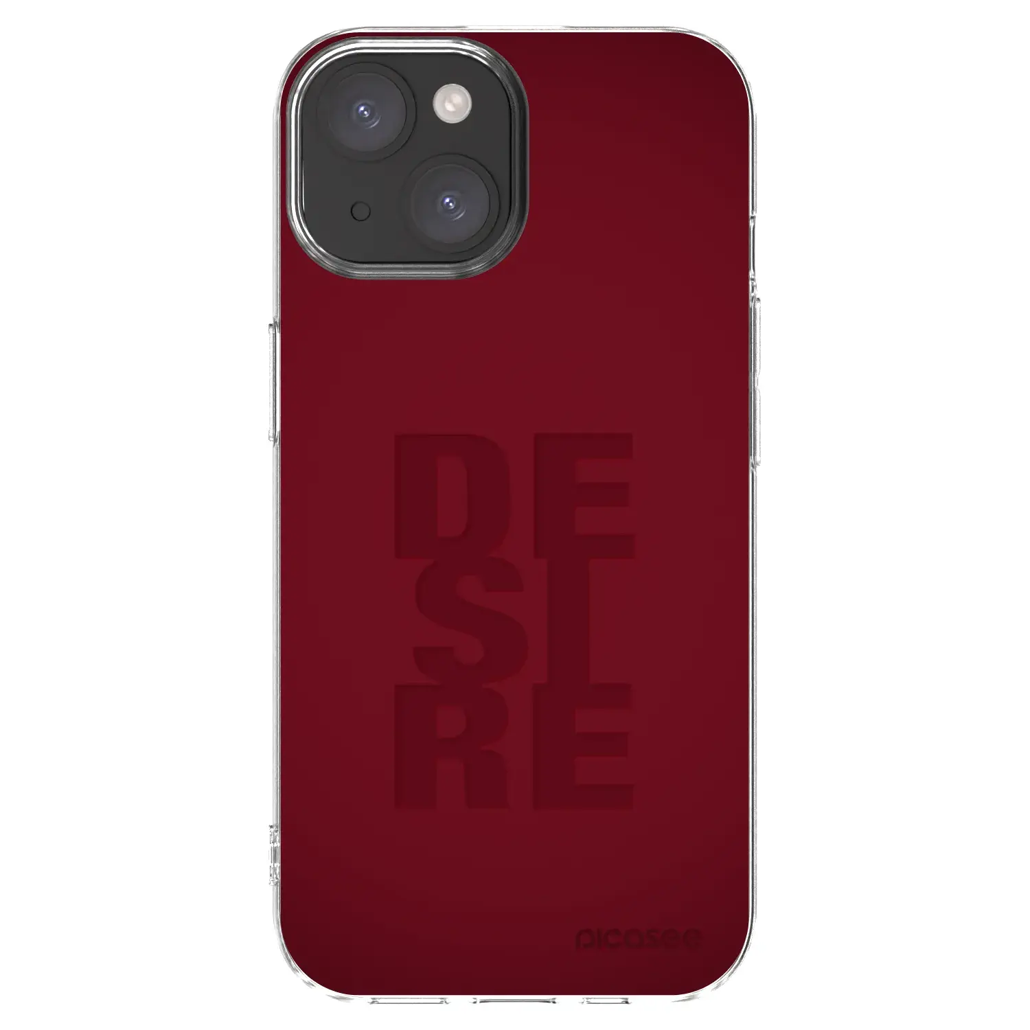 Silikonový průhledný obal pro Apple iPhone 15 - Desire