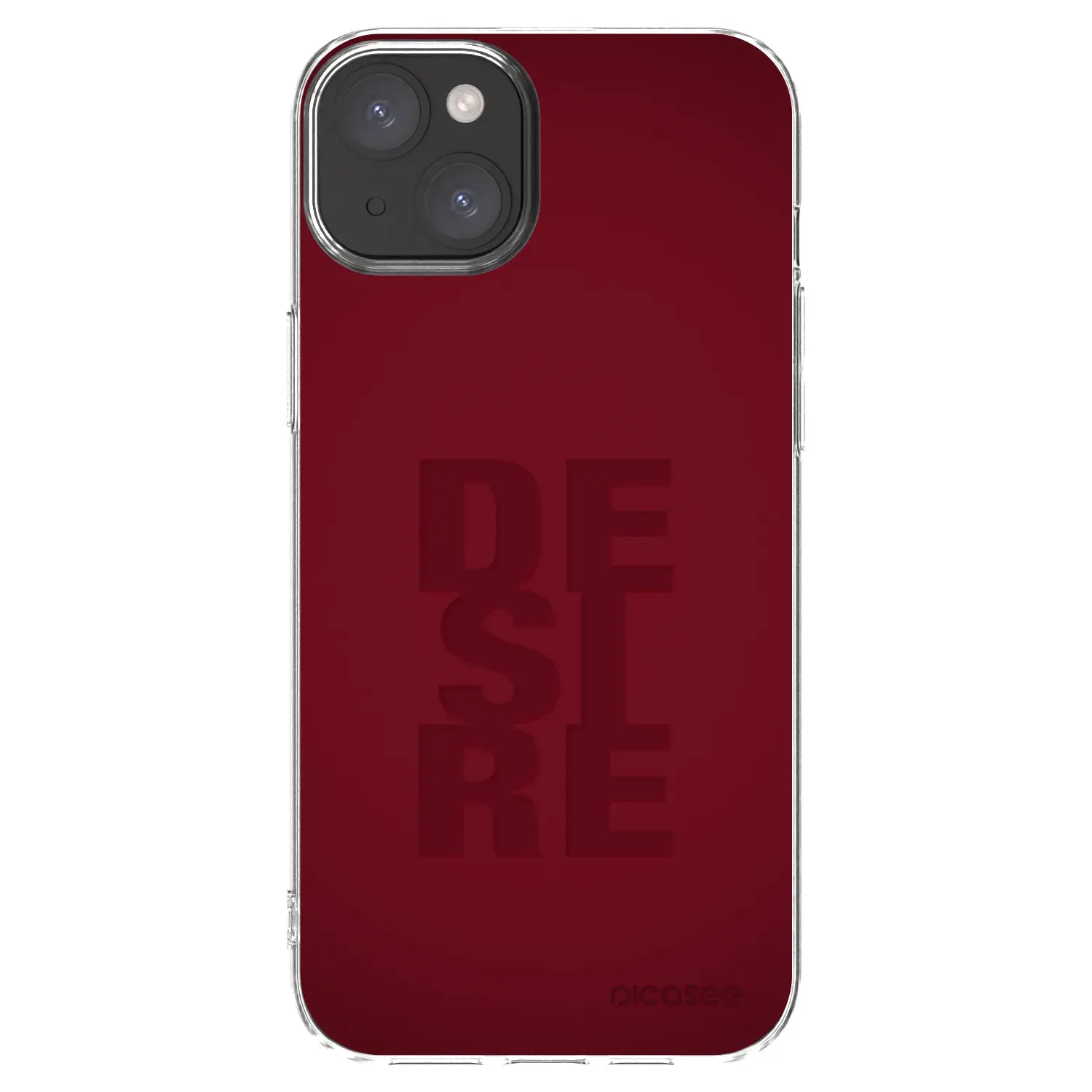 Silikonový průhledný obal pro Apple iPhone 15 Plus - Desire