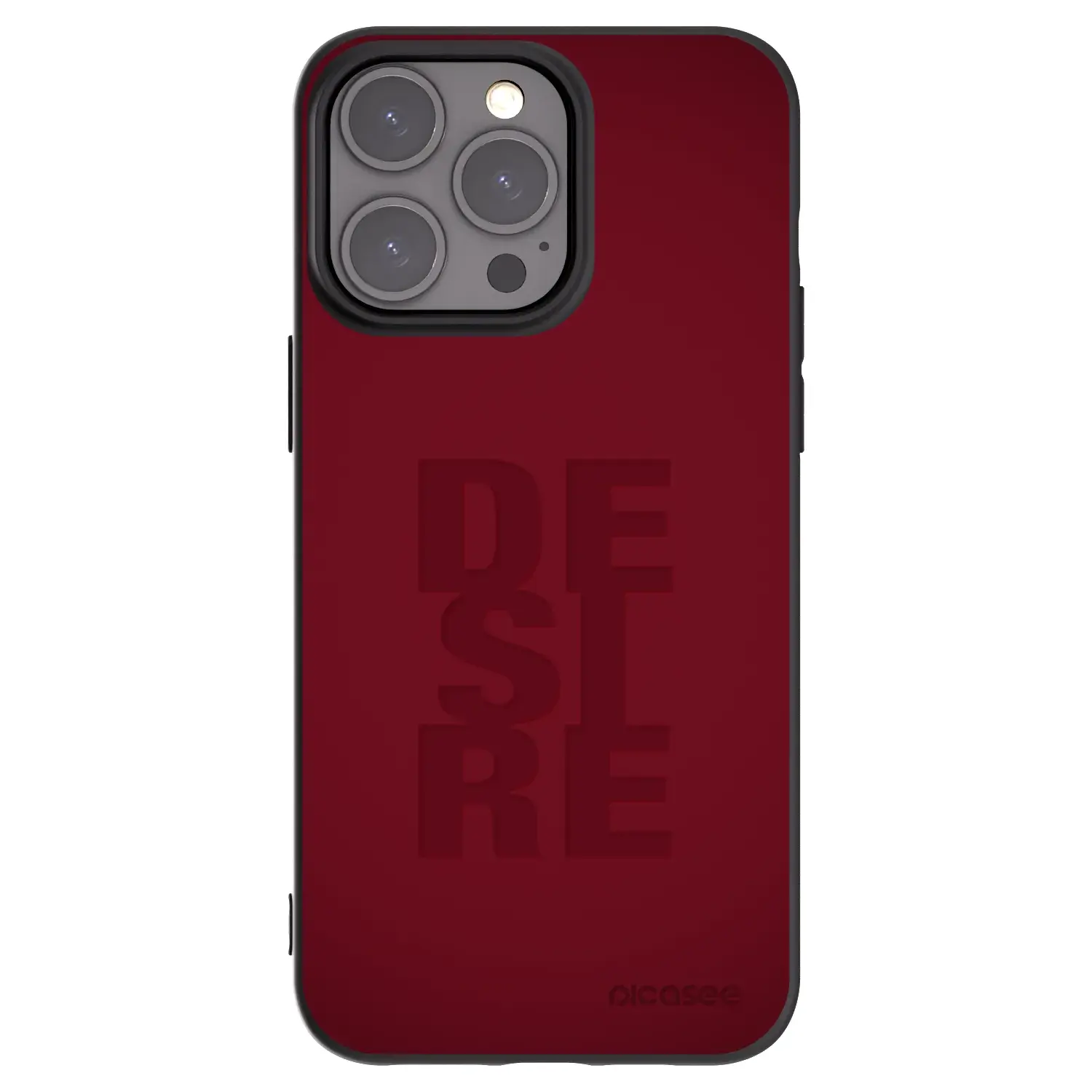 Silikonový černý obal pro Apple iPhone 15 Pro Max - Desire
