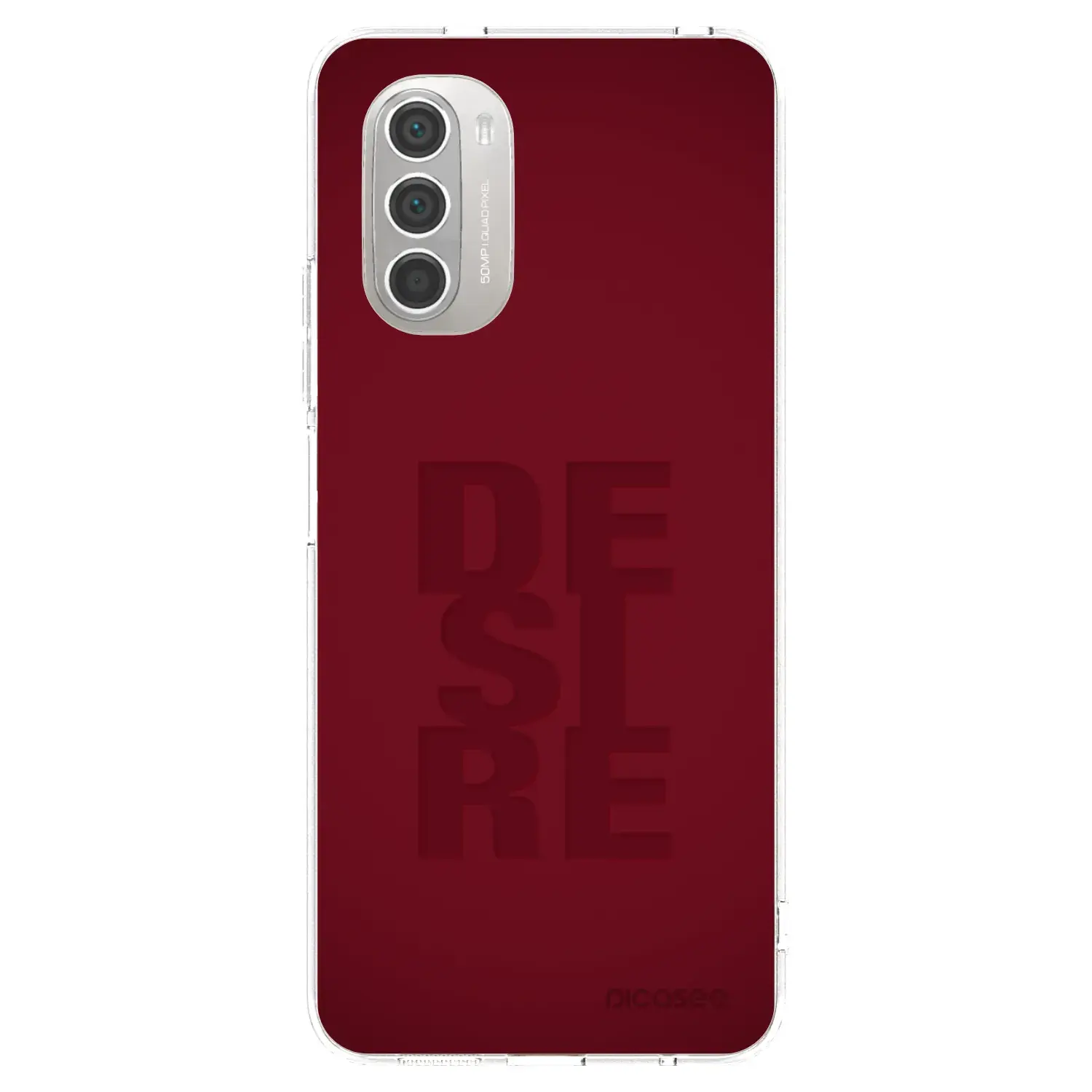 Silikonový průhledný obal pro Motorola Moto G51 - Desire