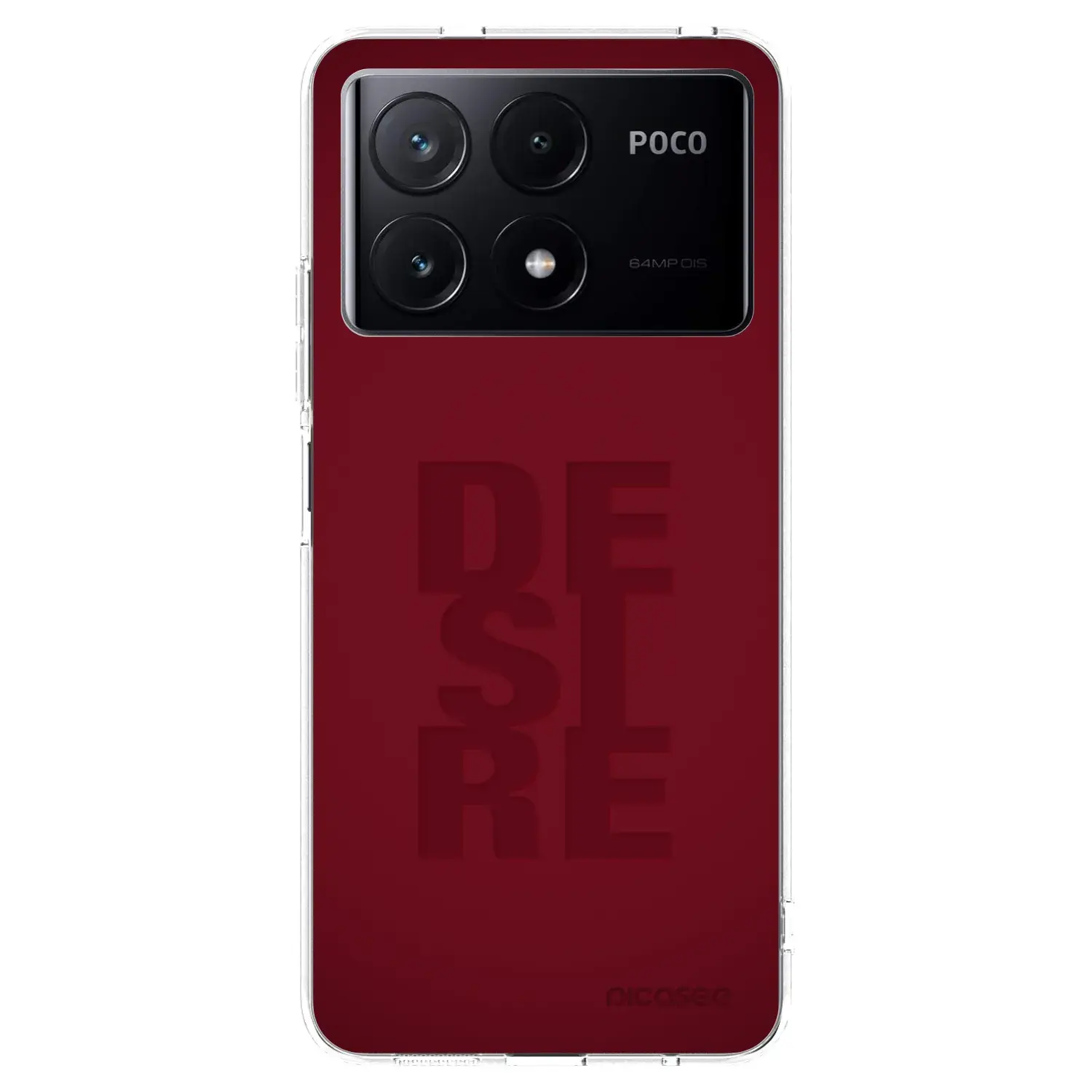 Silikonový průhledný obal pro Xiaomi Poco X6 Pro - Desire
