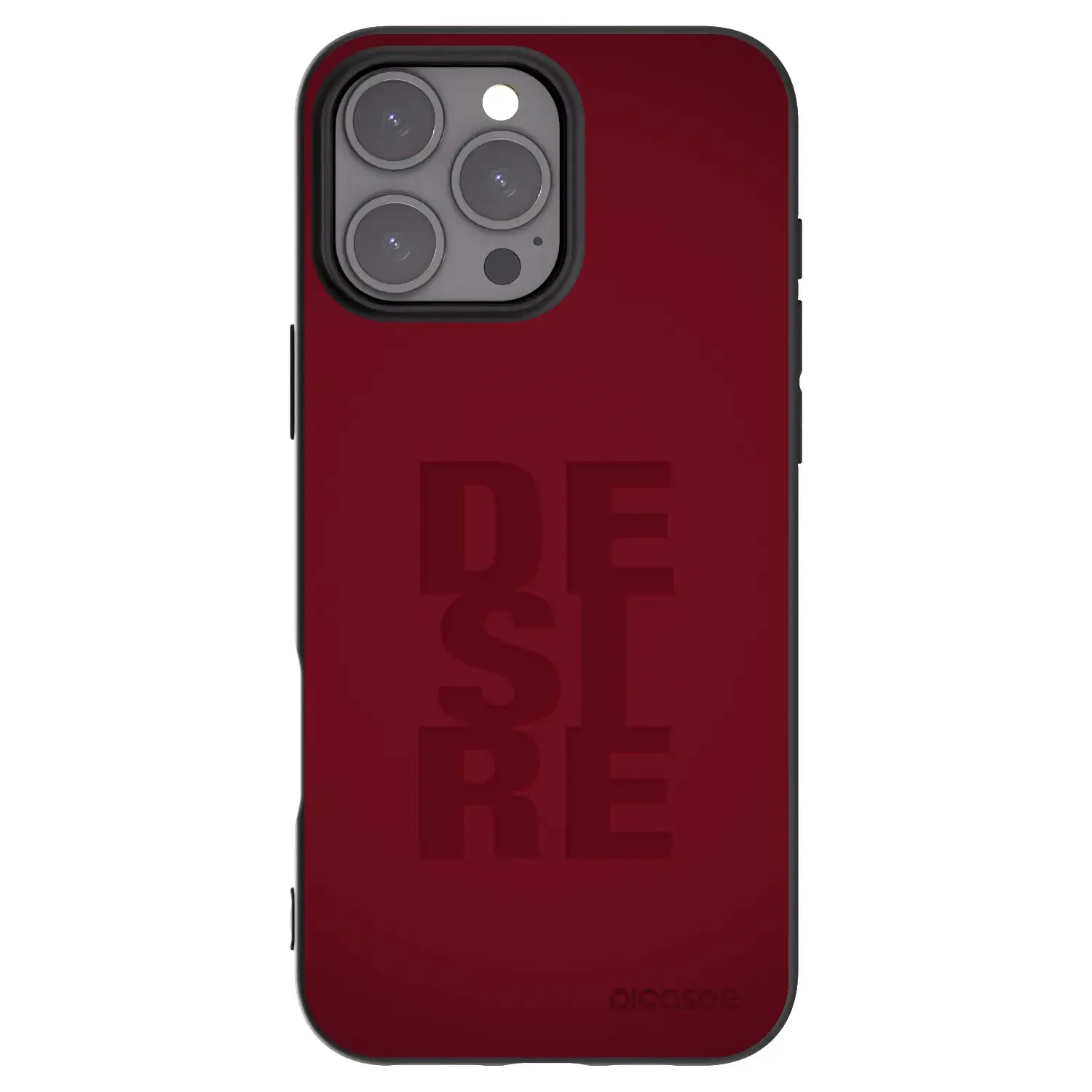 Silikonový černý obal pro Apple iPhone 16 Pro Max - Desire