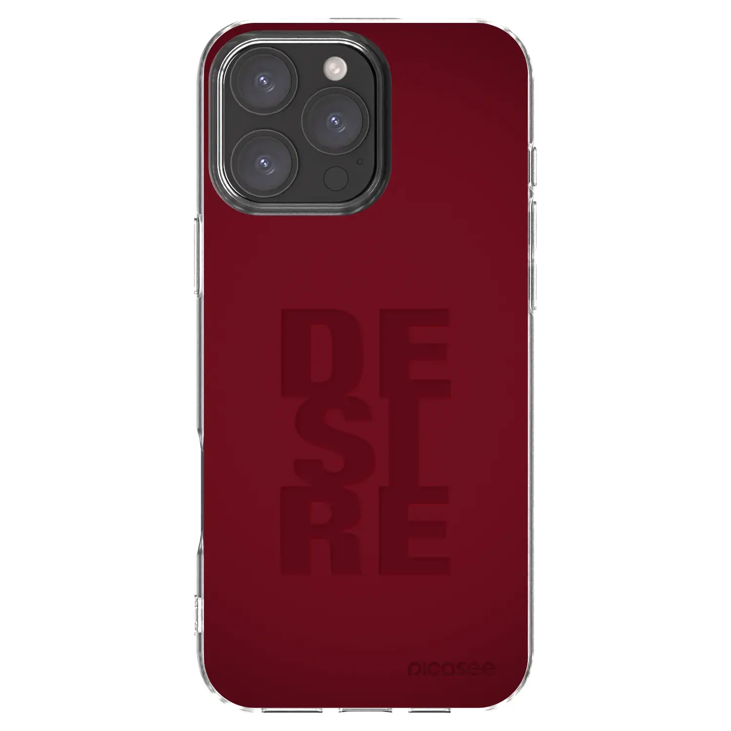 Silikonový průhledný obal pro Apple iPhone 16 Pro Max - Desire